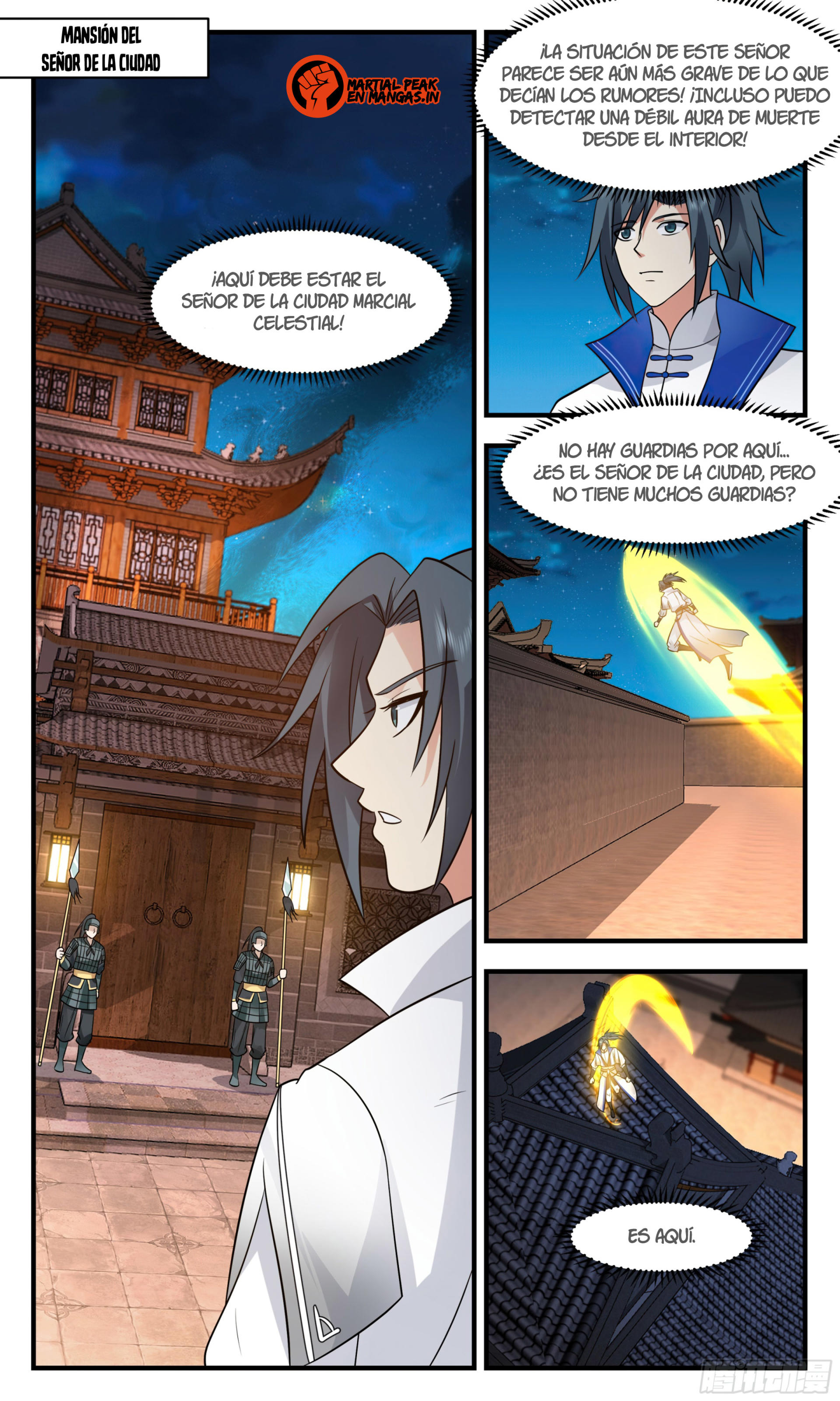 Martial Peak Capítulo 2829 - Página 3 en español
