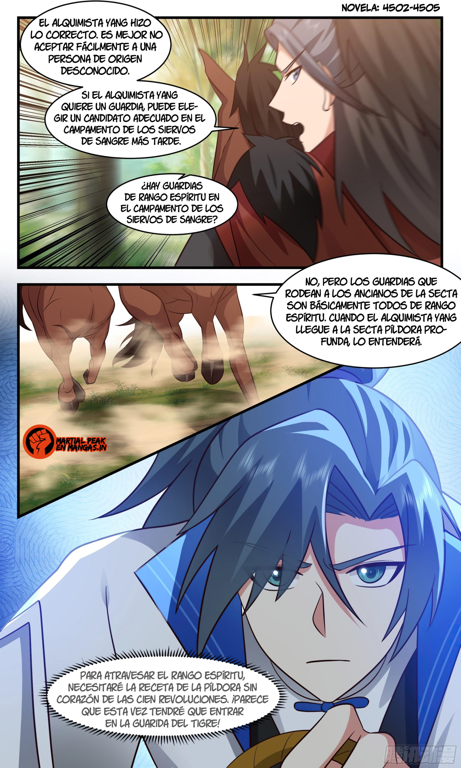 Martial Peak Capítulo 2834 - Página 13 en español