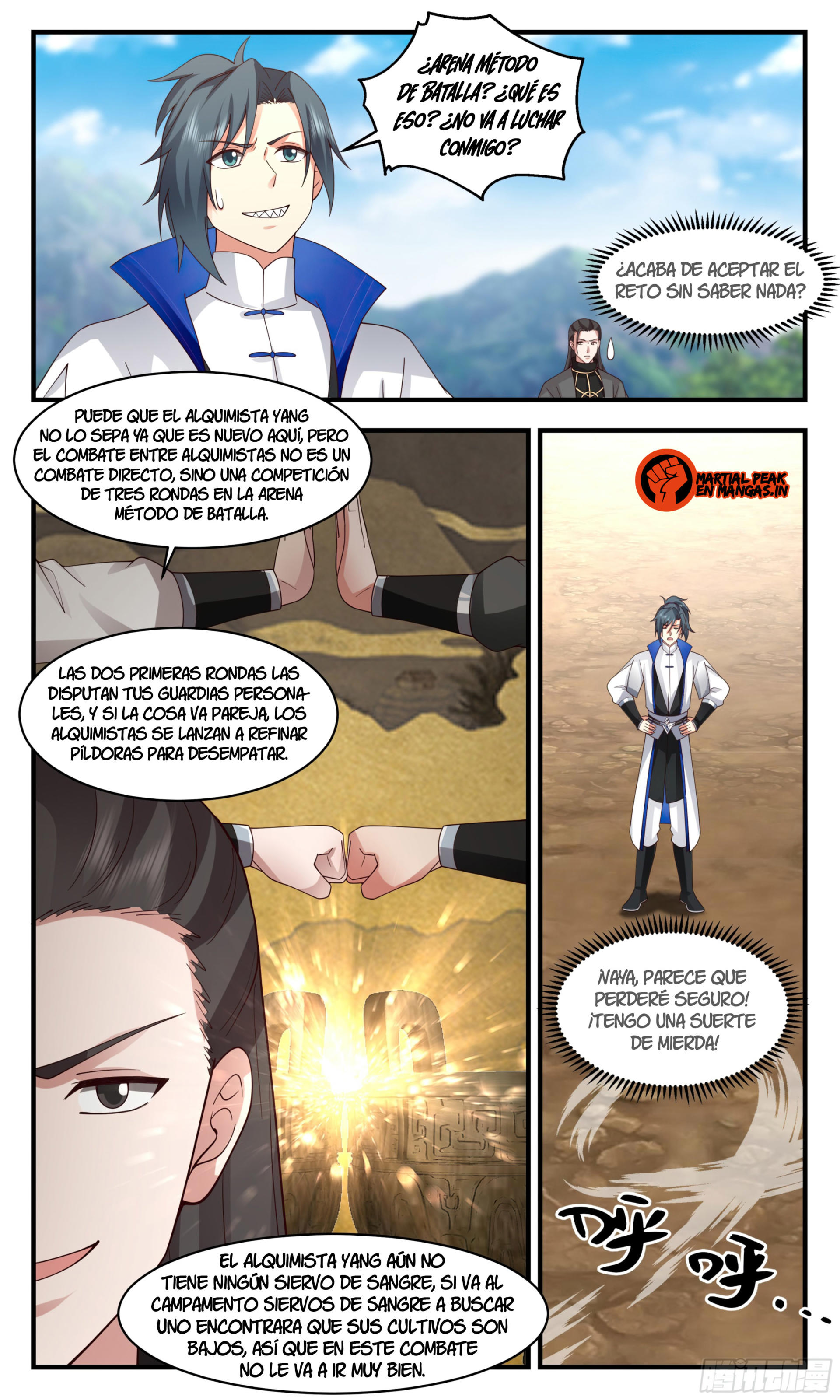 Martial Peak Capítulo 2837 - Página 6 en español
