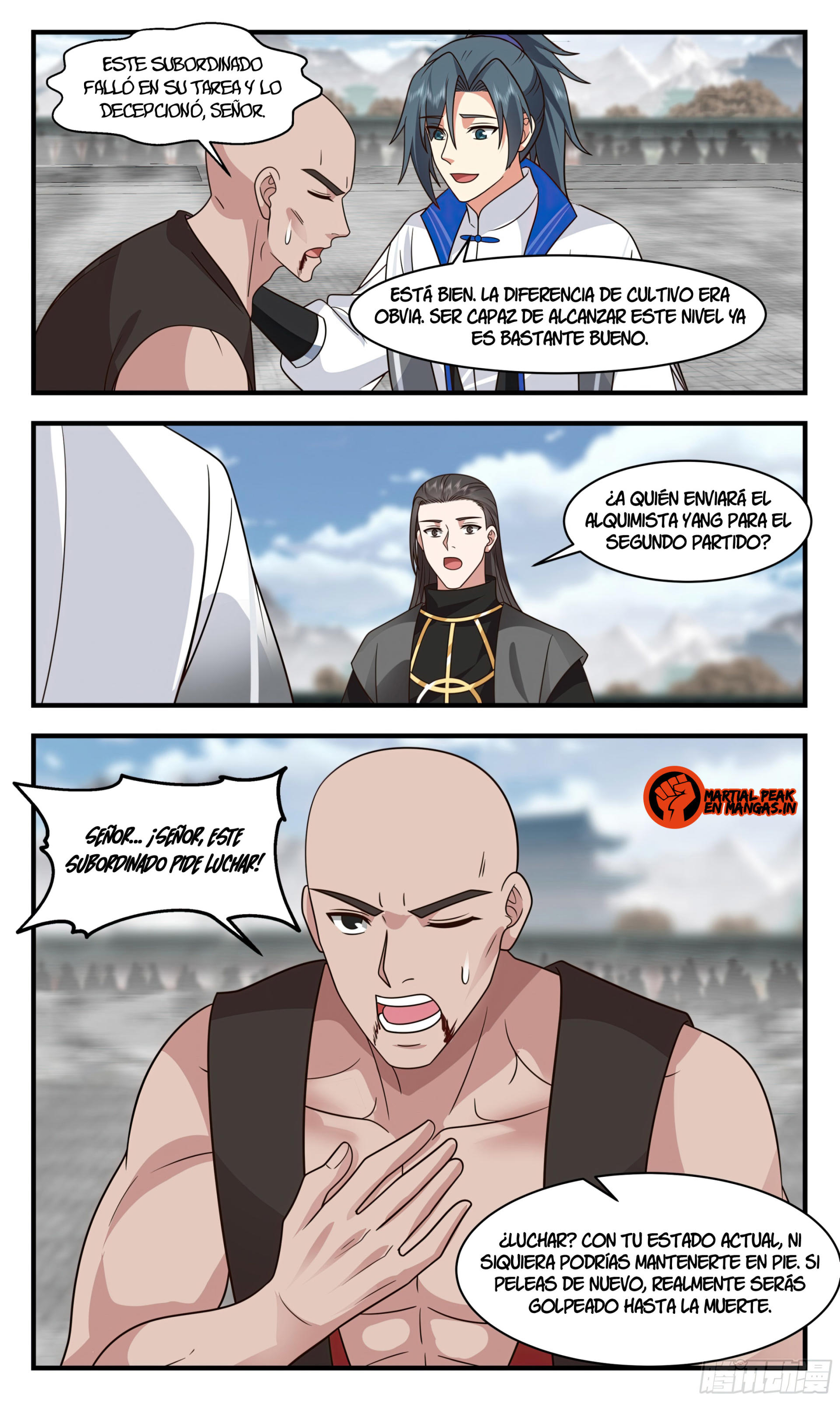 Martial Peak Capítulo 2838 - Página 9 en español