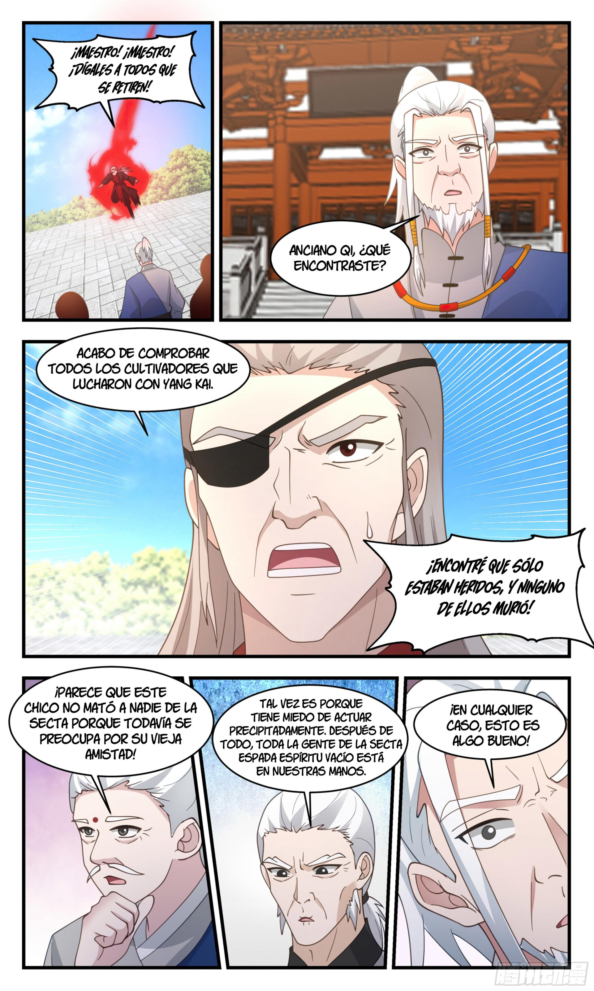 Martial Peak Capítulo 2844 - Página 8 en español