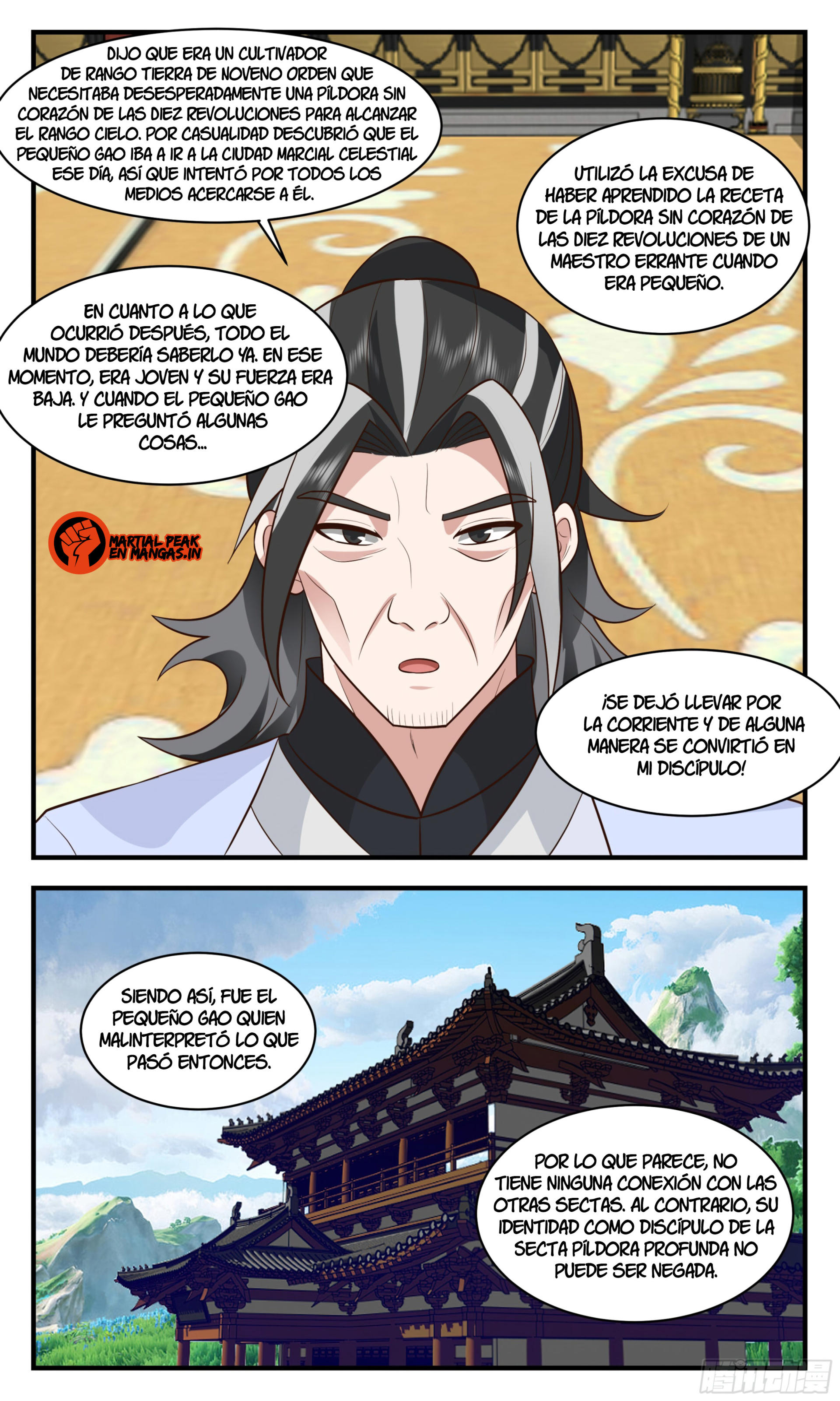 Martial Peak Capítulo 2845 - Página 8 en español
