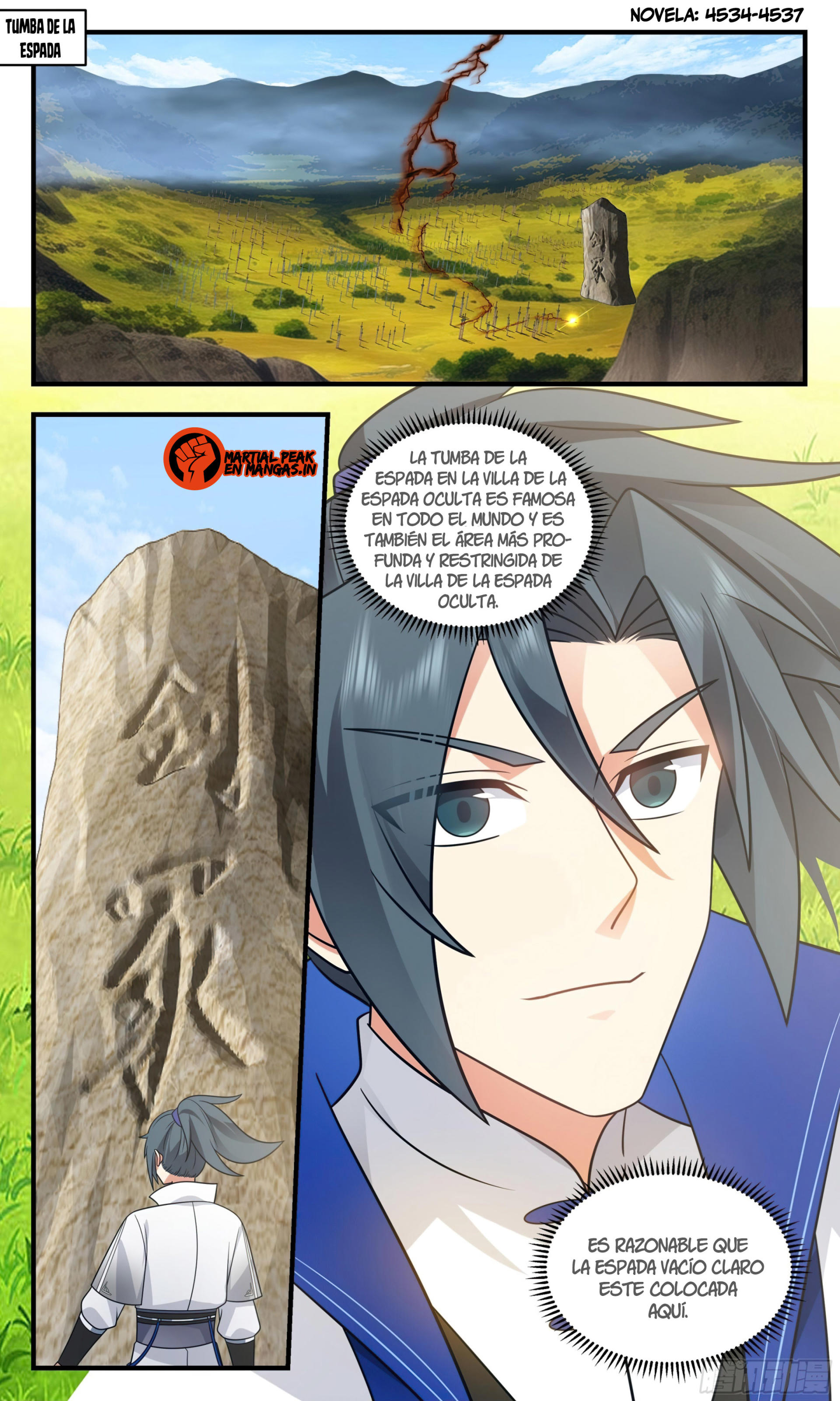 Martial Peak Capítulo 2846 - Página 13 en español