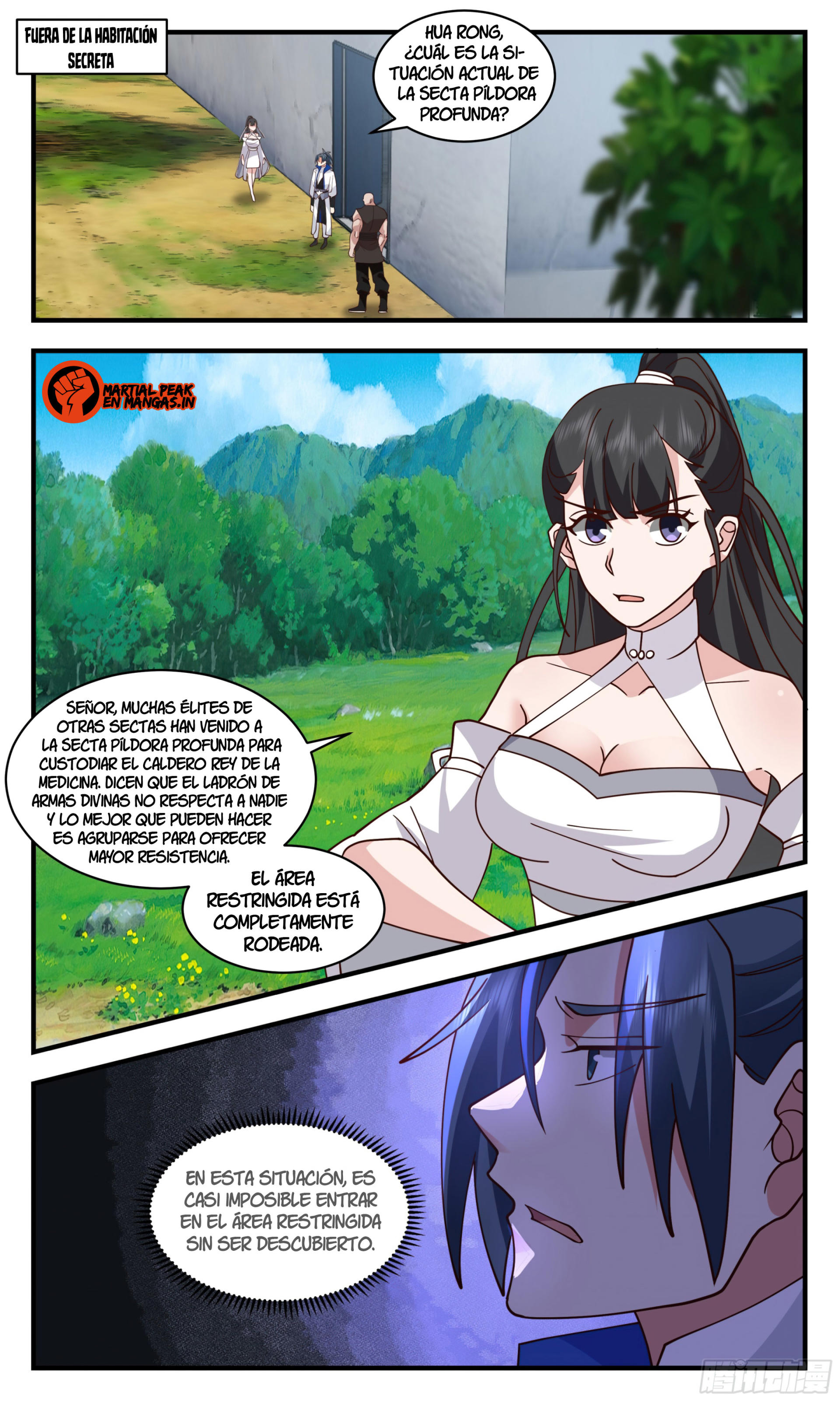 Martial Peak Capítulo 2847 - Página 12 en español