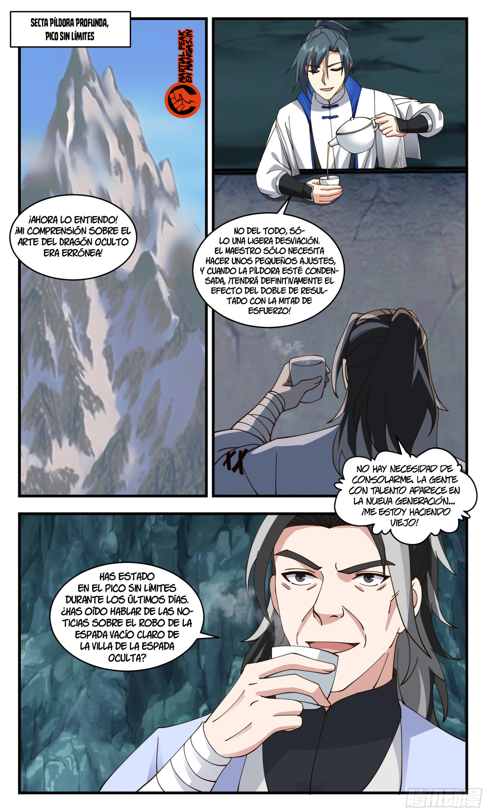 Martial Peak Capítulo 2847 - Página 6 en español