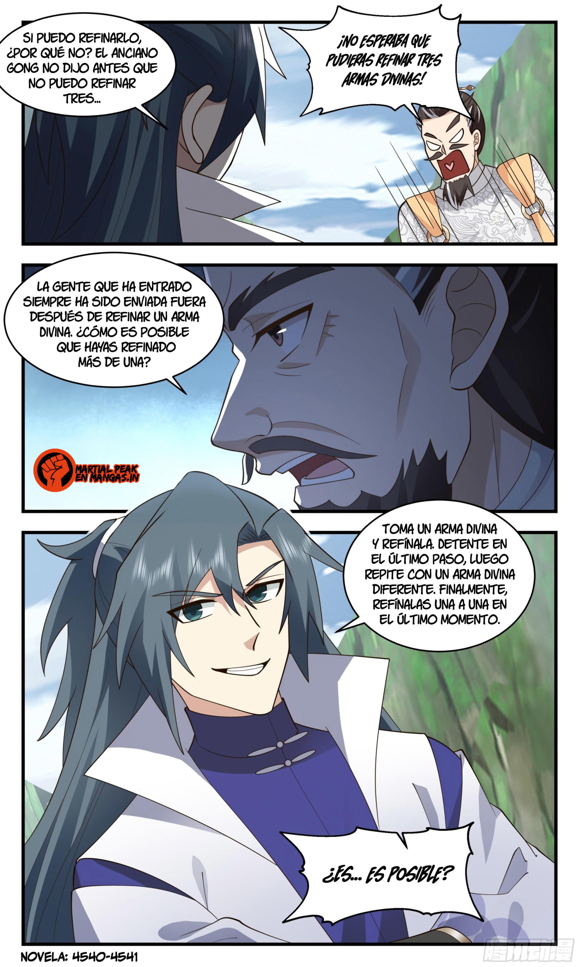 Martial Peak Capítulo 2848 - Página 13 en español