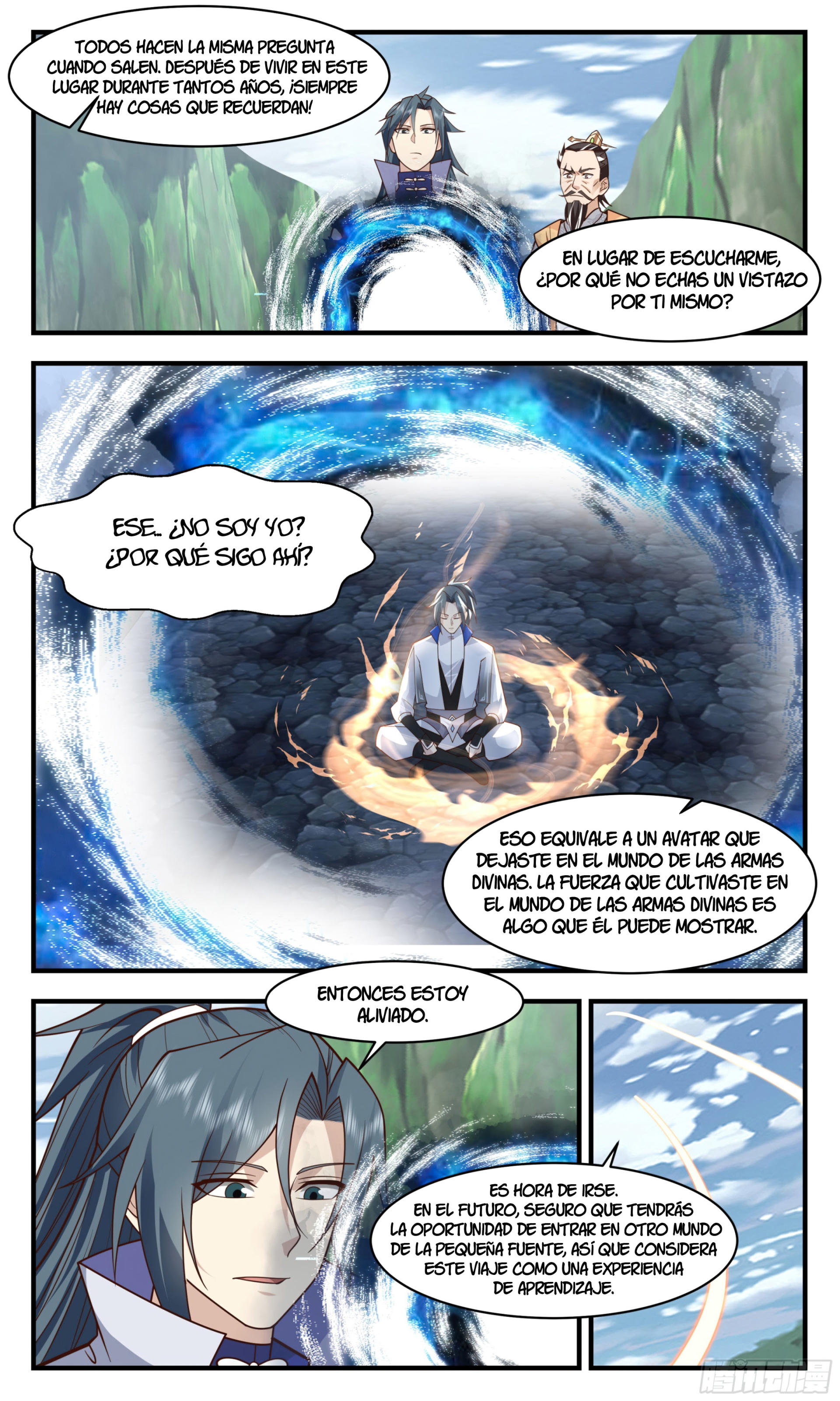 Martial Peak Capítulo 2849 - Página 3 en español