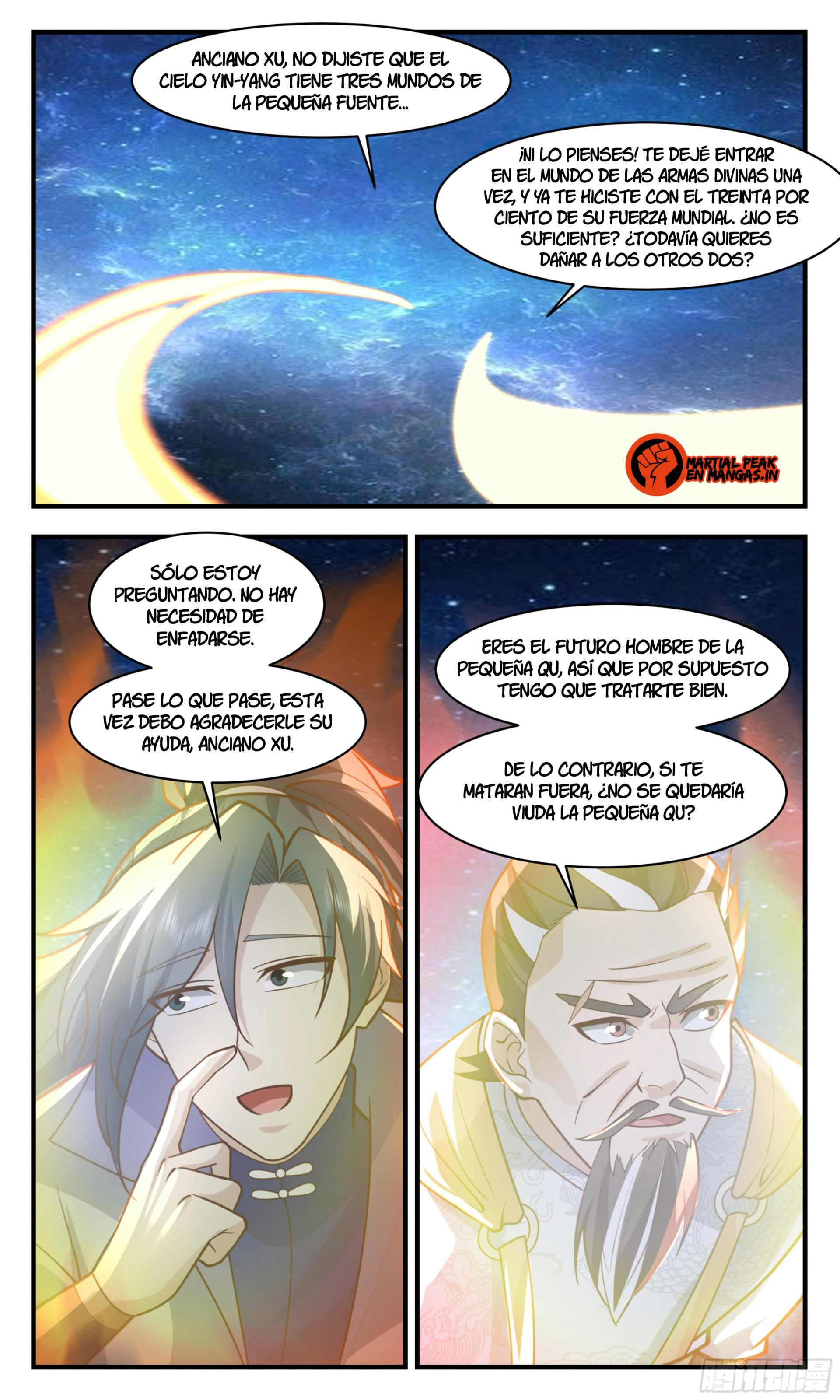 Martial Peak Capítulo 2849 - Página 4 en español
