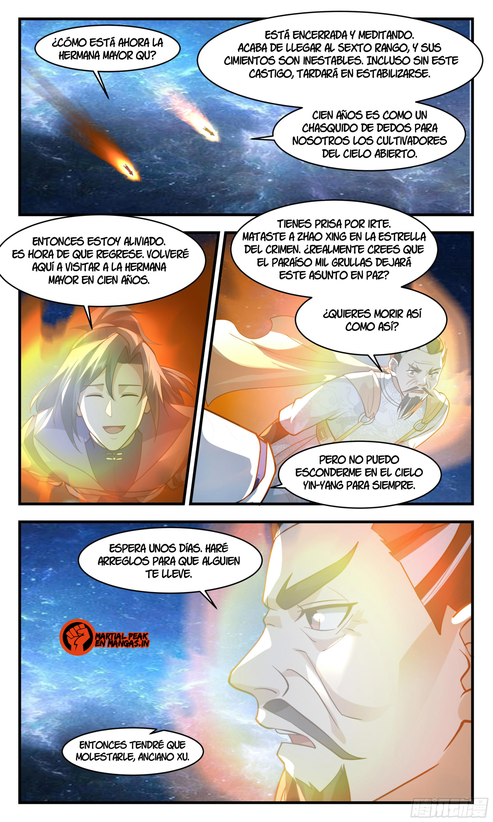 Martial Peak Capítulo 2849 - Página 5 en español