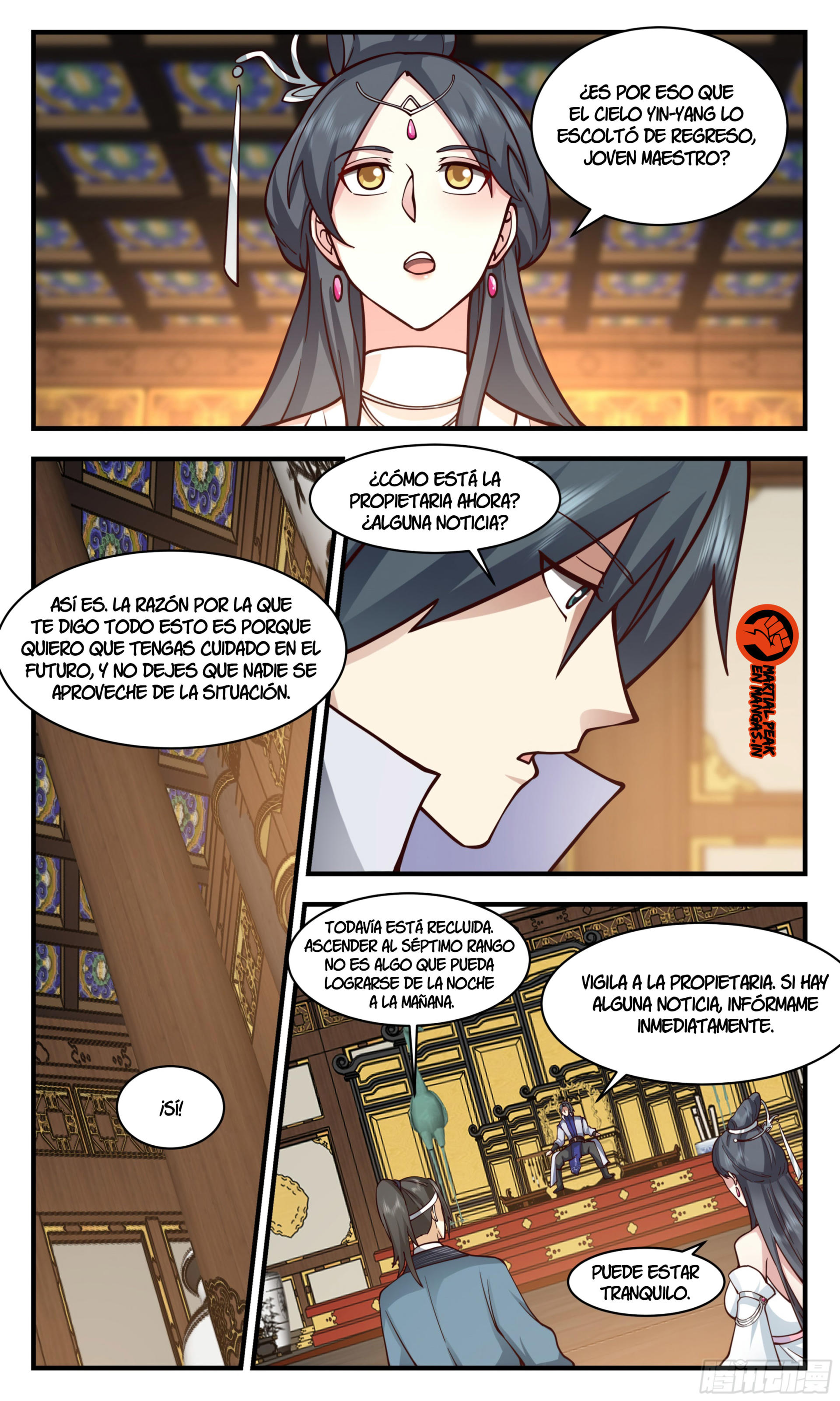 Martial Peak Capítulo 2849 - Página 9 en español