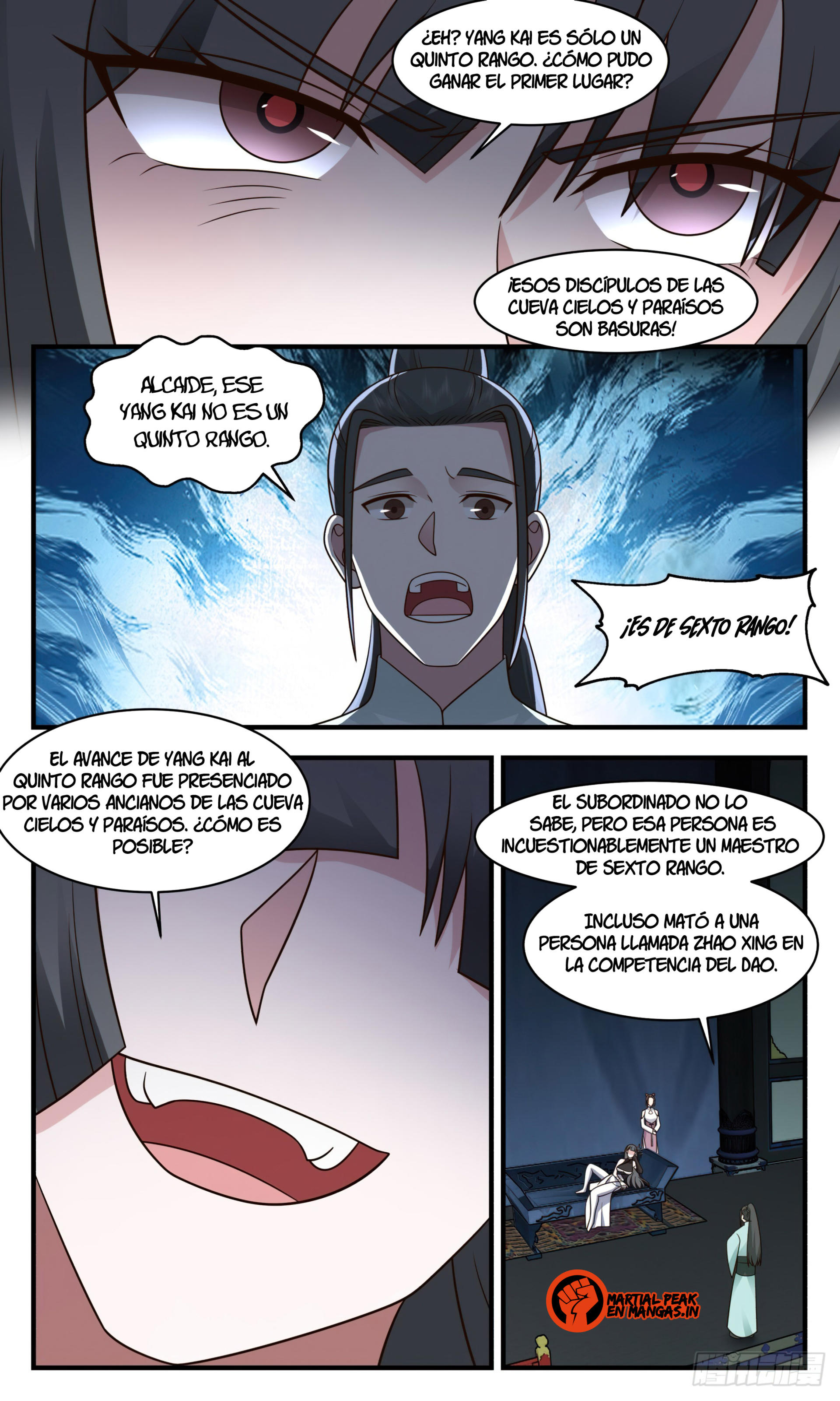 Martial Peak Capítulo 2854 - Página 4 en español