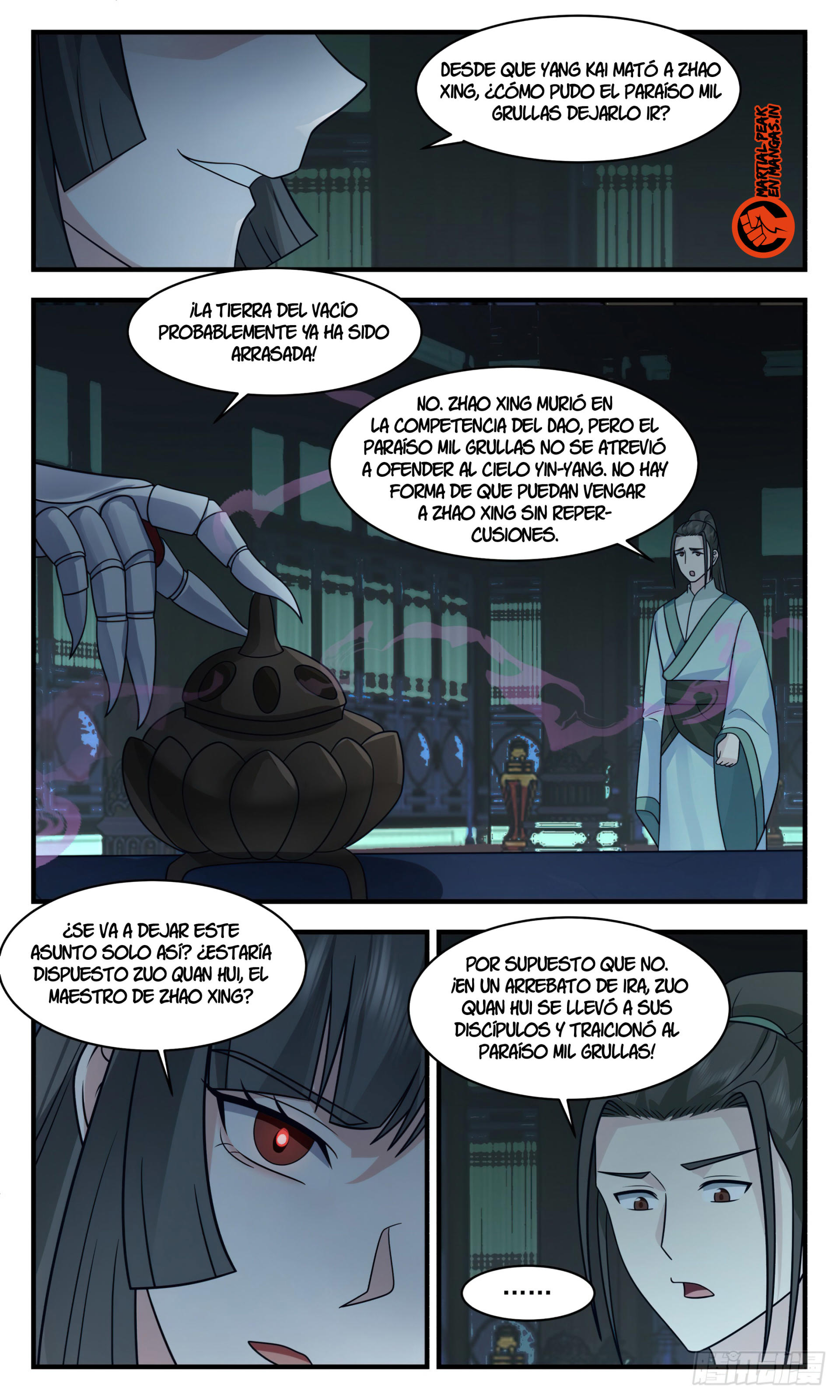 Martial Peak Capítulo 2854 - Página 6 en español