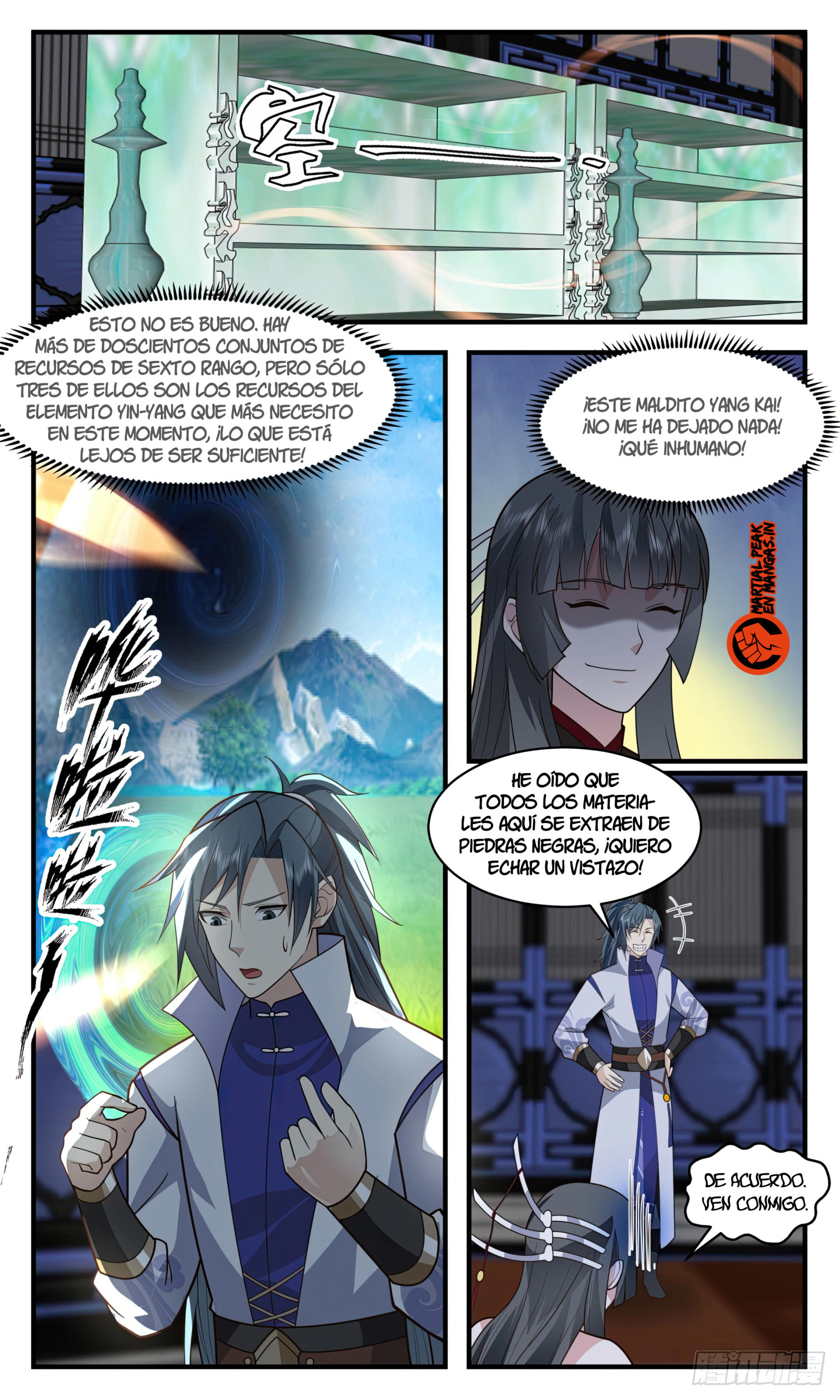Martial Peak Capítulo 2855 - Página 10 en español