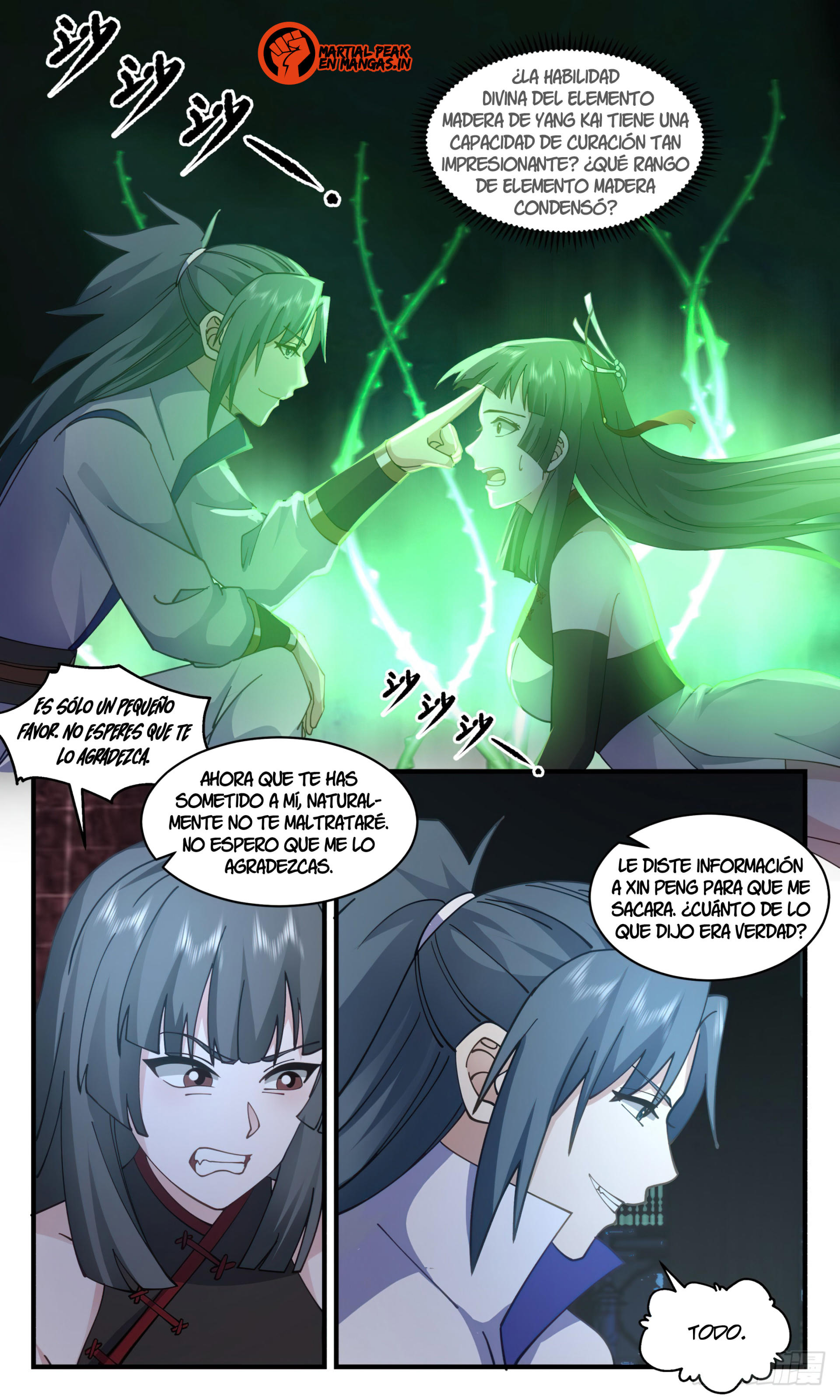 Martial Peak Capítulo 2855 - Página 4 en español