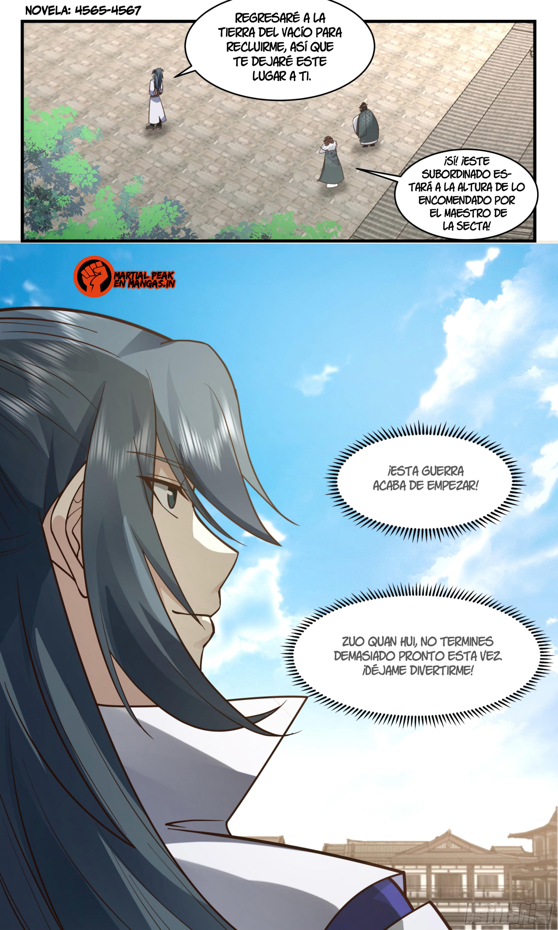 Martial Peak Capítulo 2858 - Página 13 en español