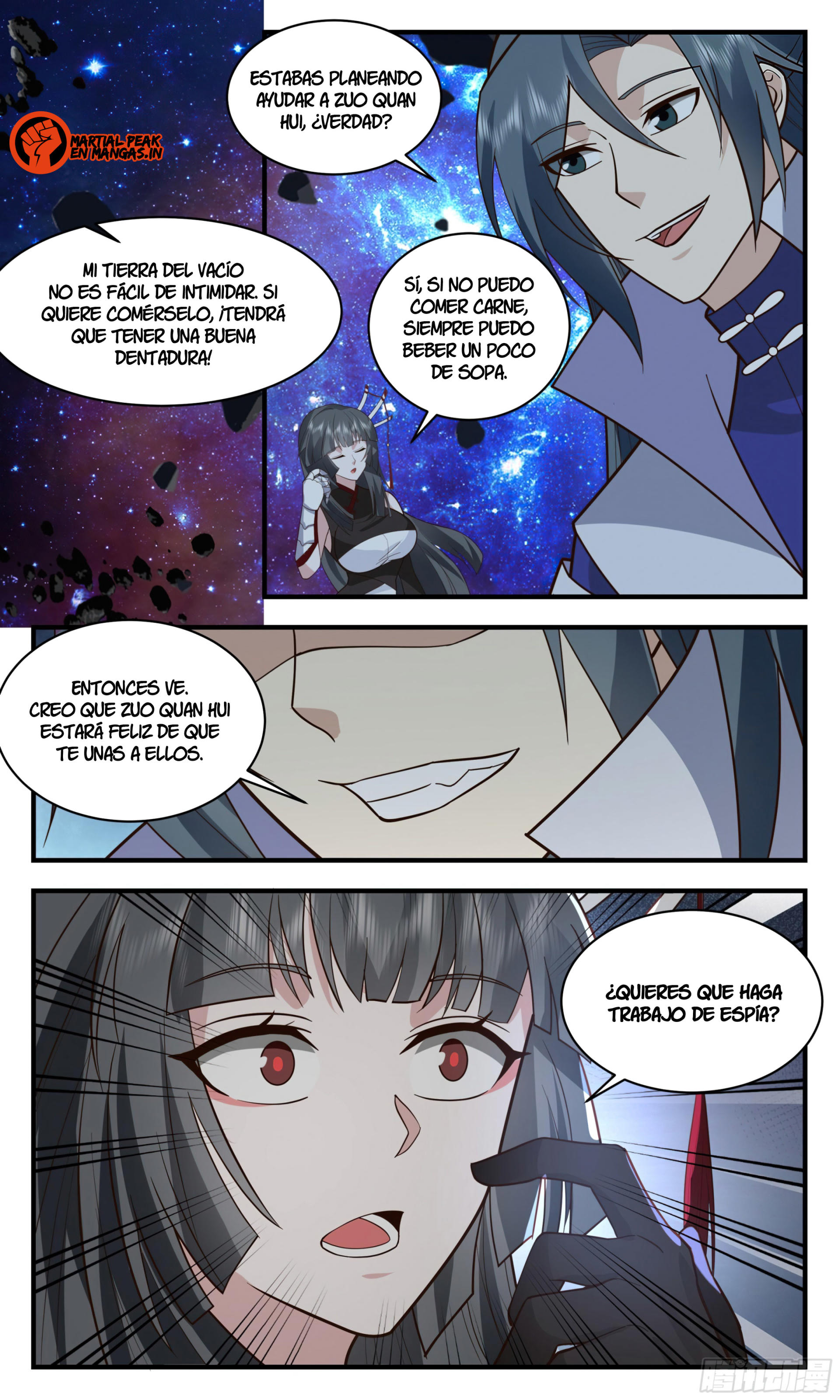 Martial Peak Capítulo 2858 - Página 6 en español