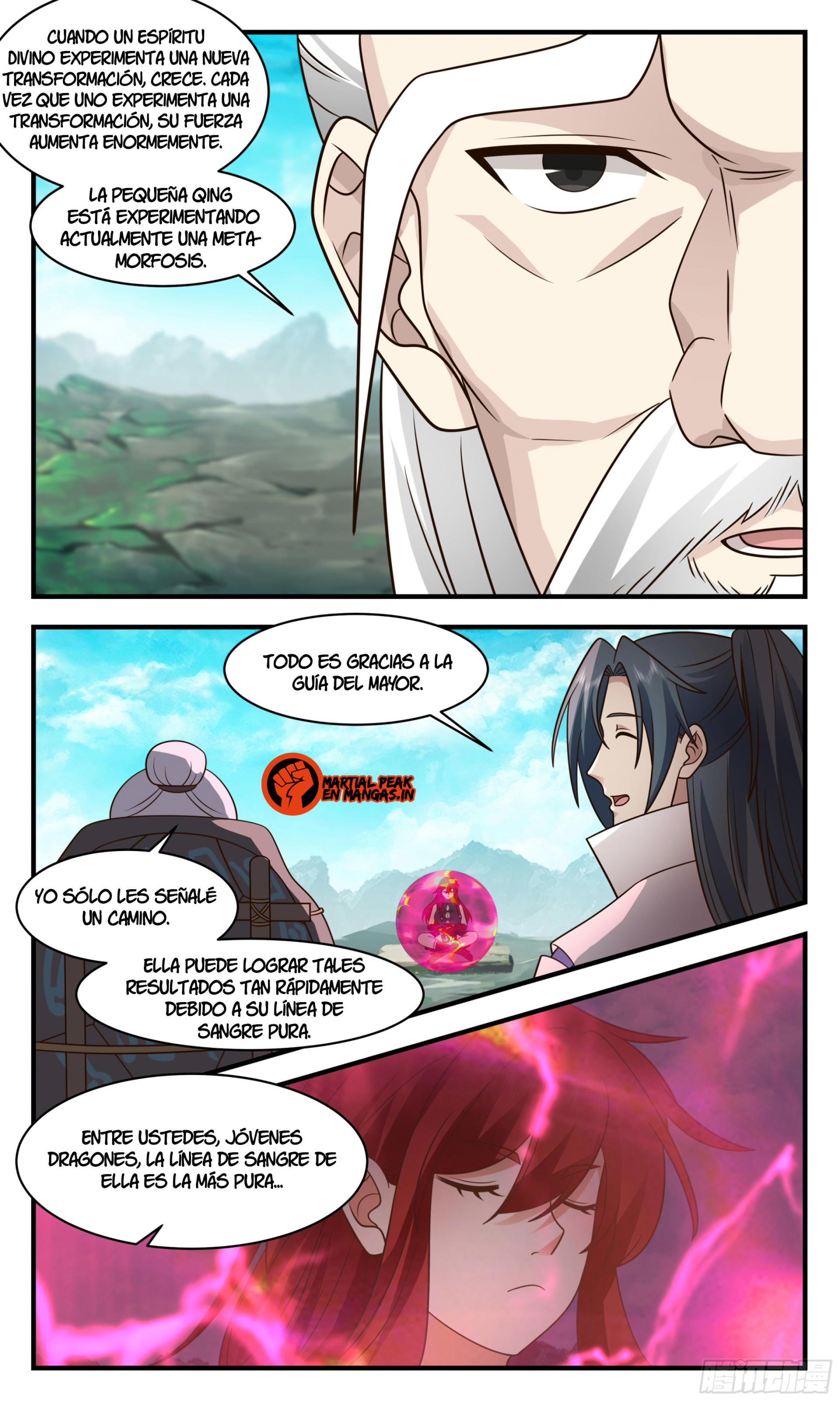 Martial Peak Capítulo 2860 - Página 11 en español