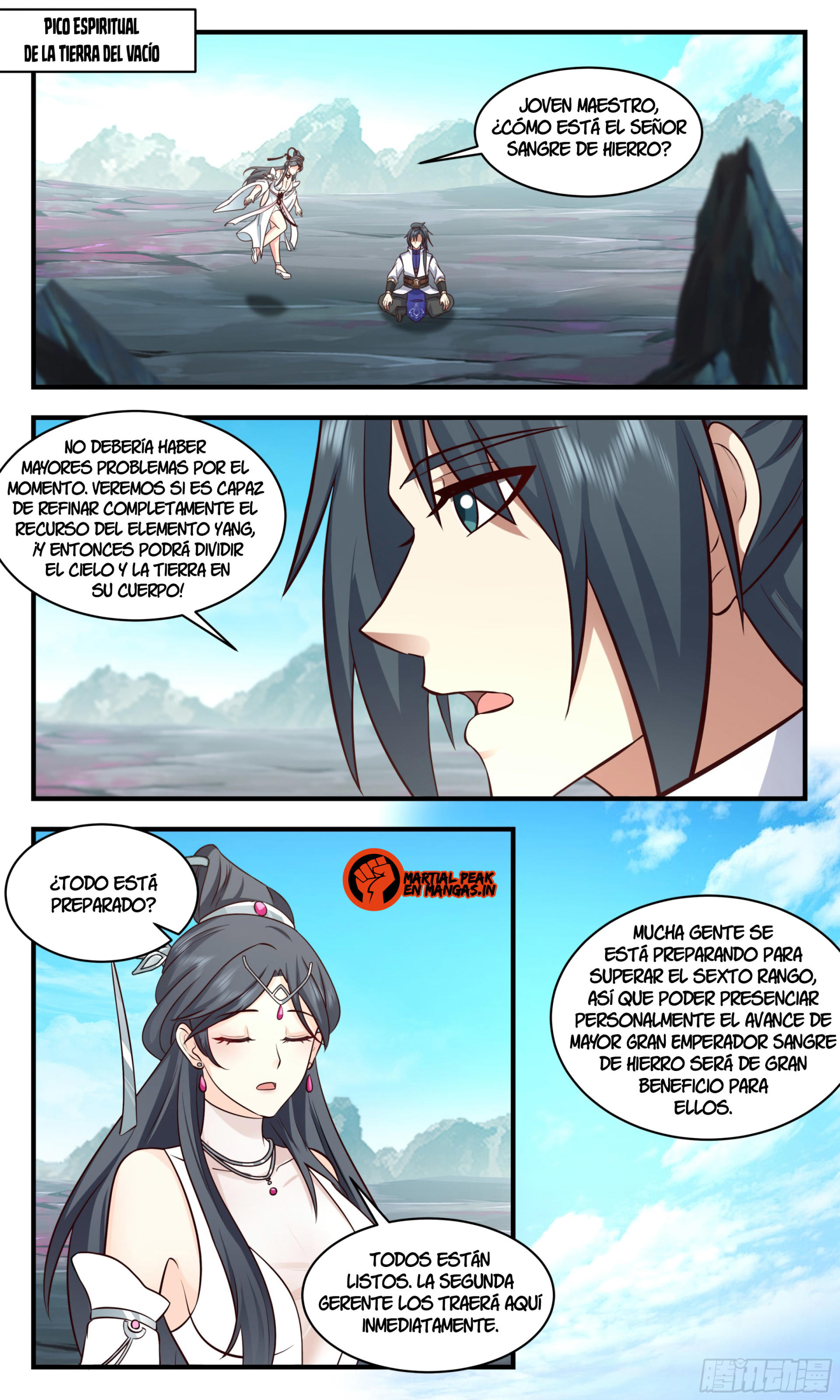 Martial Peak Capítulo 2861 - Página 7 en español