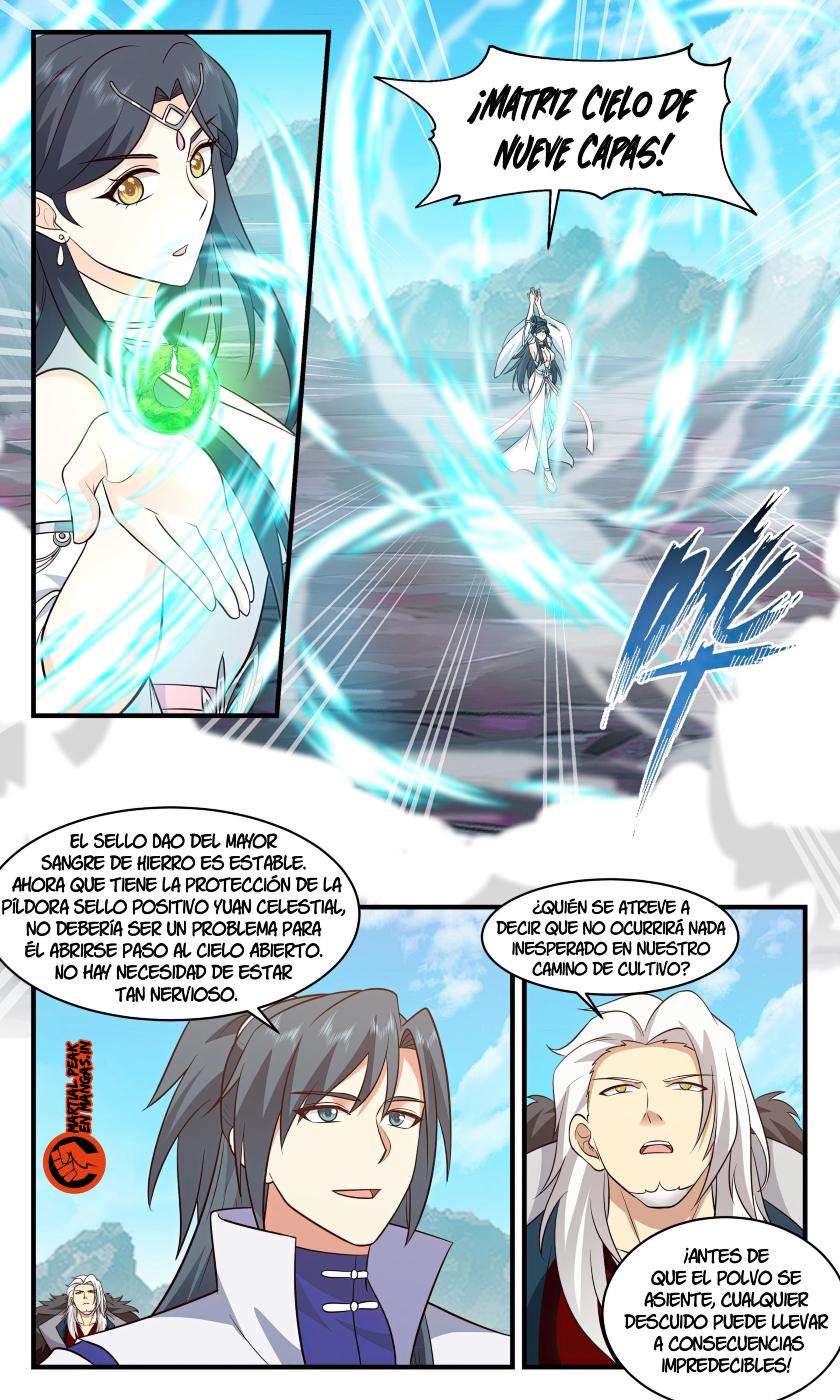 Martial Peak Capítulo 2861 - Página 9 en español