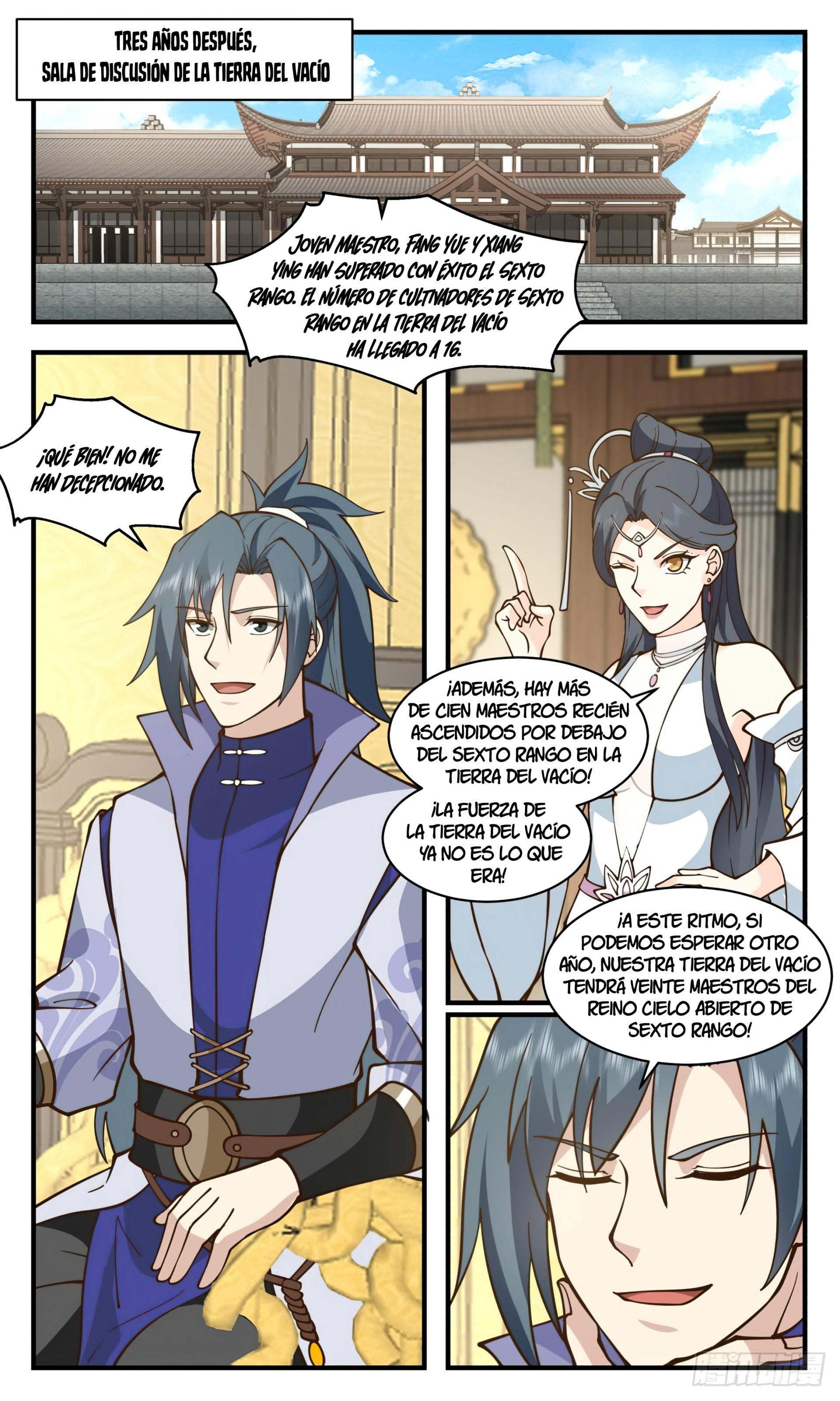 Martial Peak Capítulo 2862 - Página 8 en español