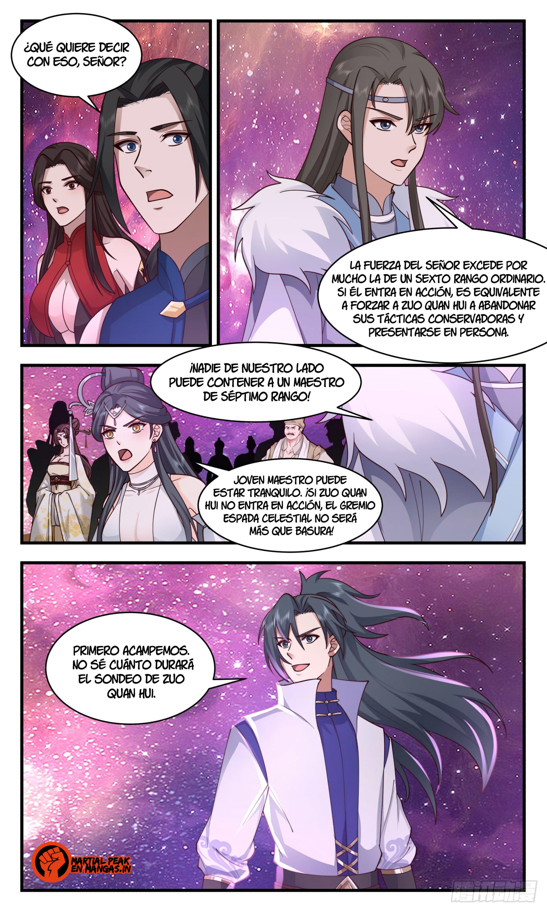 Martial Peak Capítulo 2863 - Página 4 en español