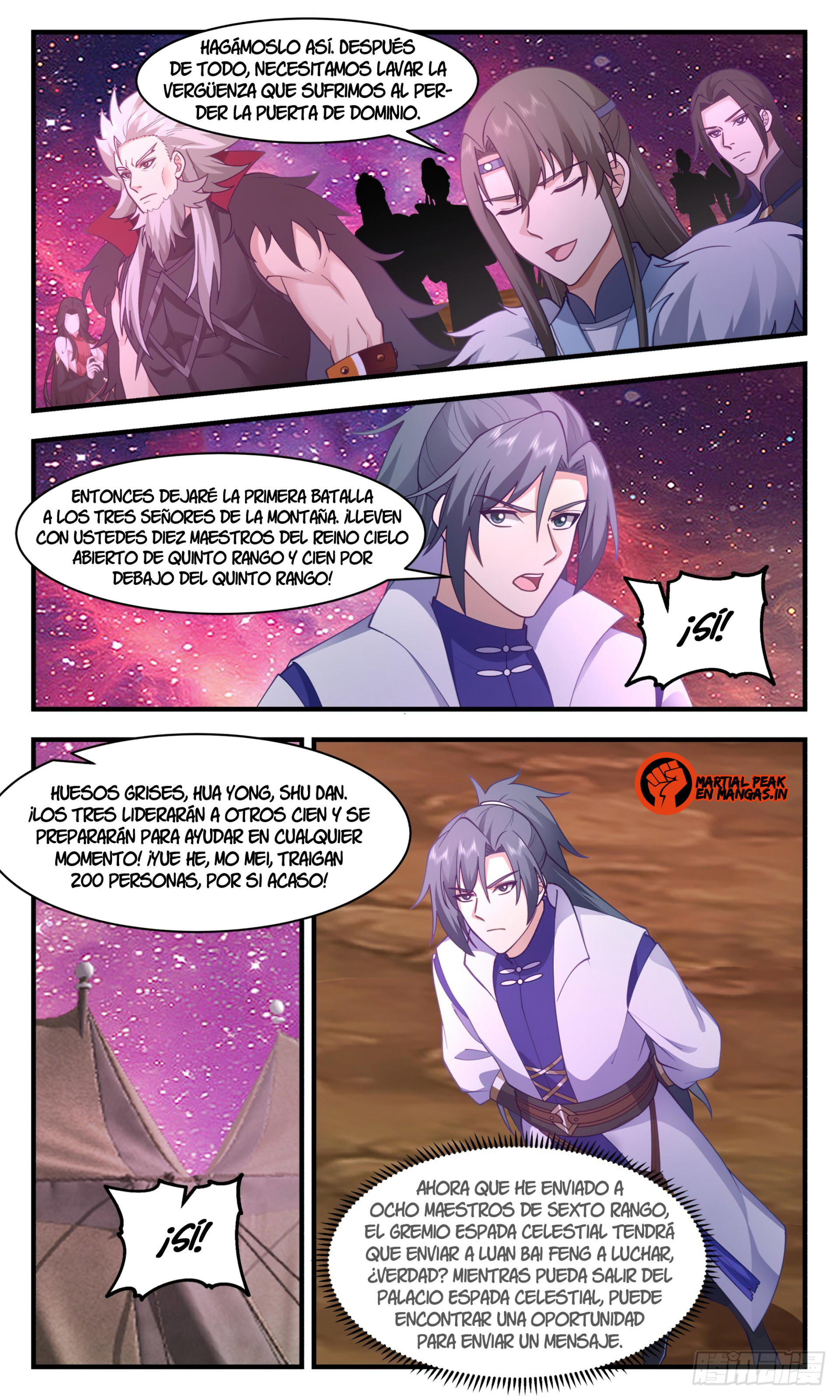 Martial Peak Capítulo 2863 - Página 6 en español