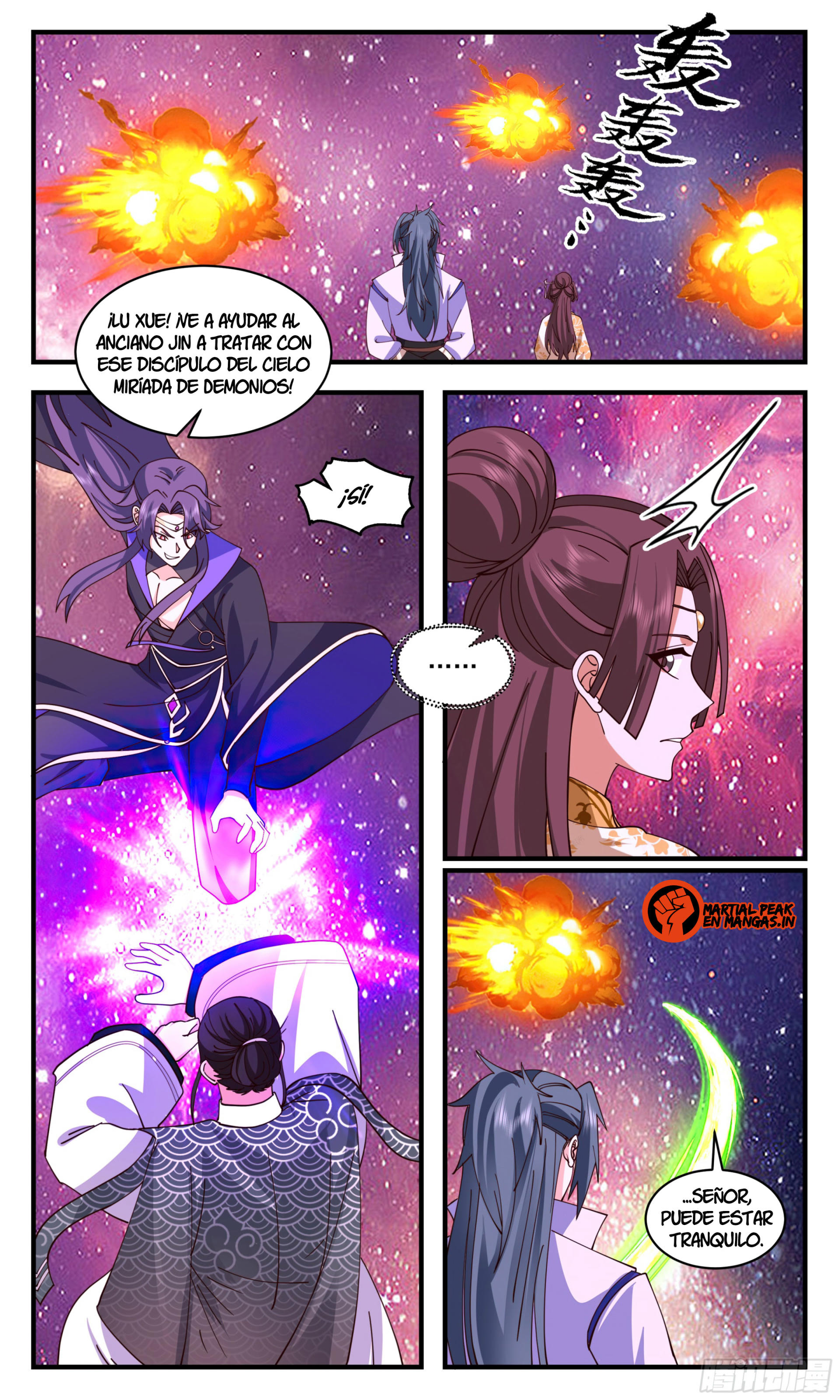 Martial Peak Capítulo 2864 - Página 10 en español