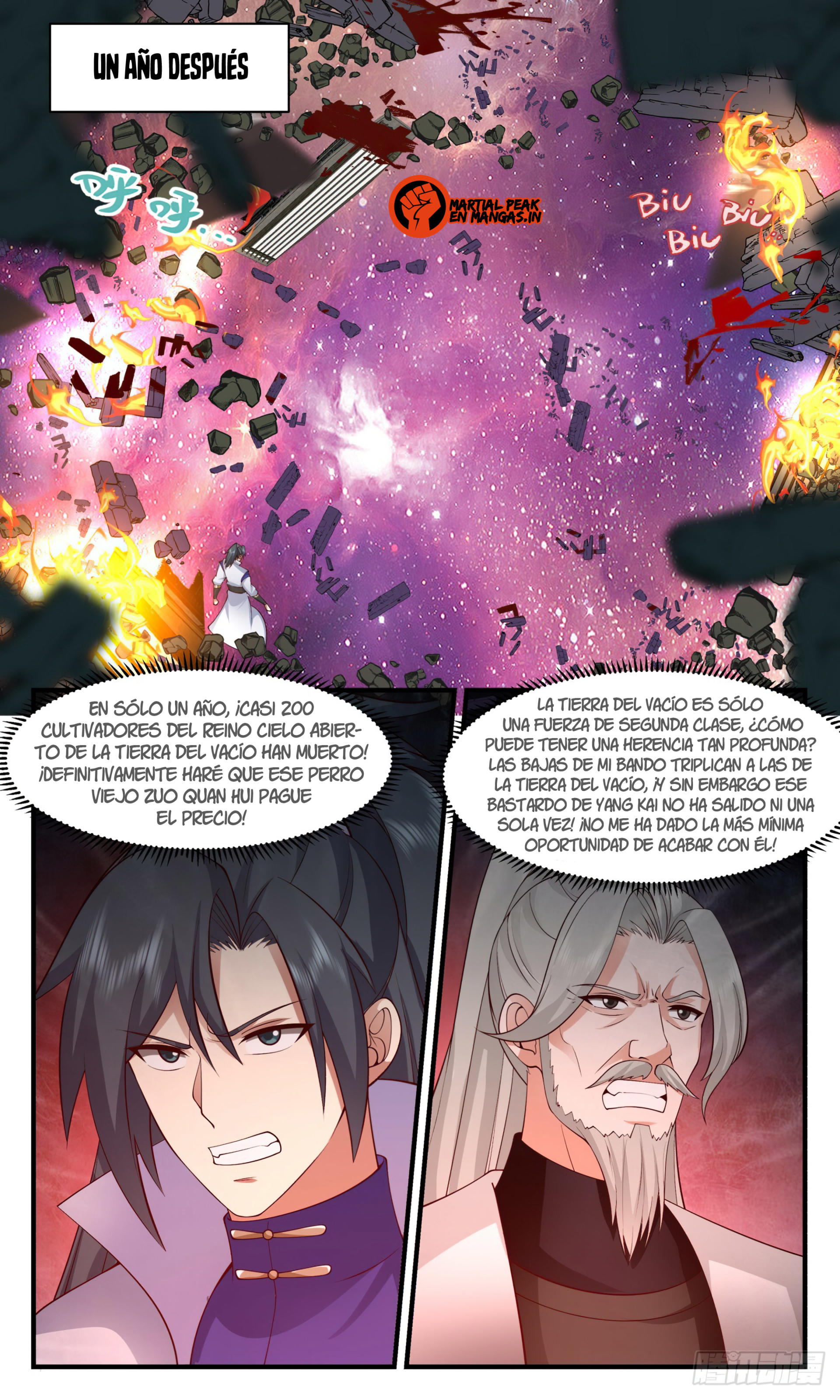 Martial Peak Capítulo 2865 - Página 11 en español