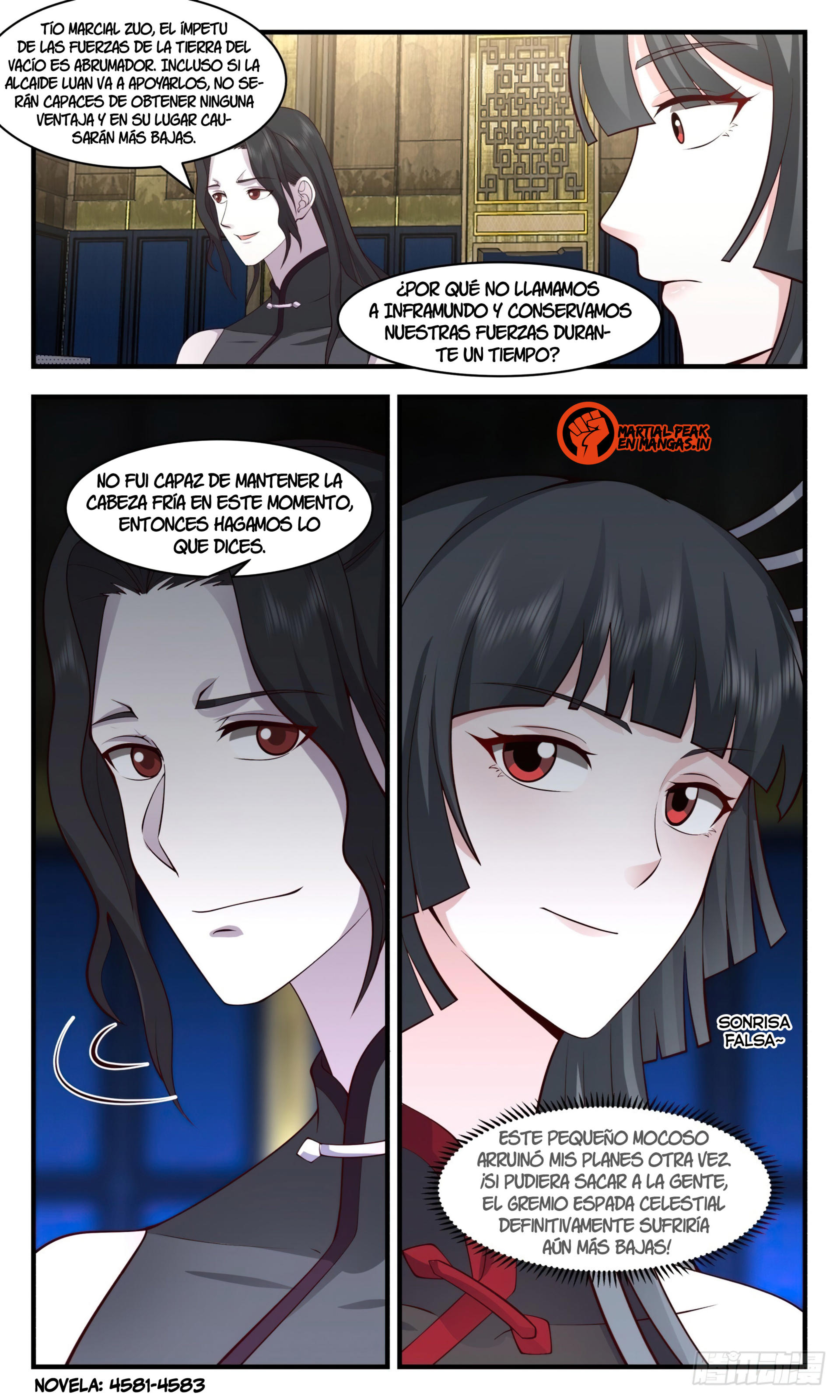 Martial Peak Capítulo 2865 - Página 13 en español