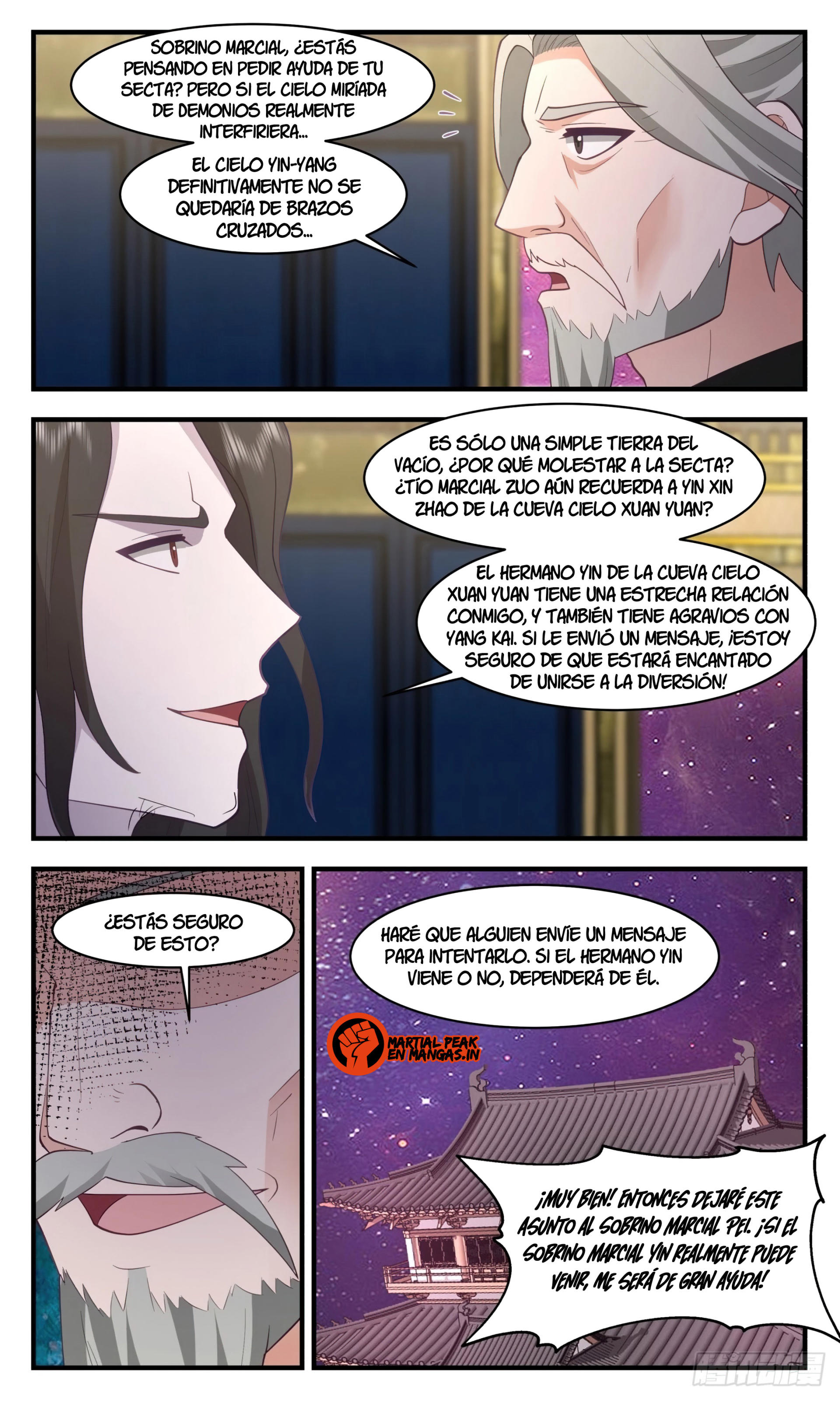Martial Peak Capítulo 2866 - Página 4 en español