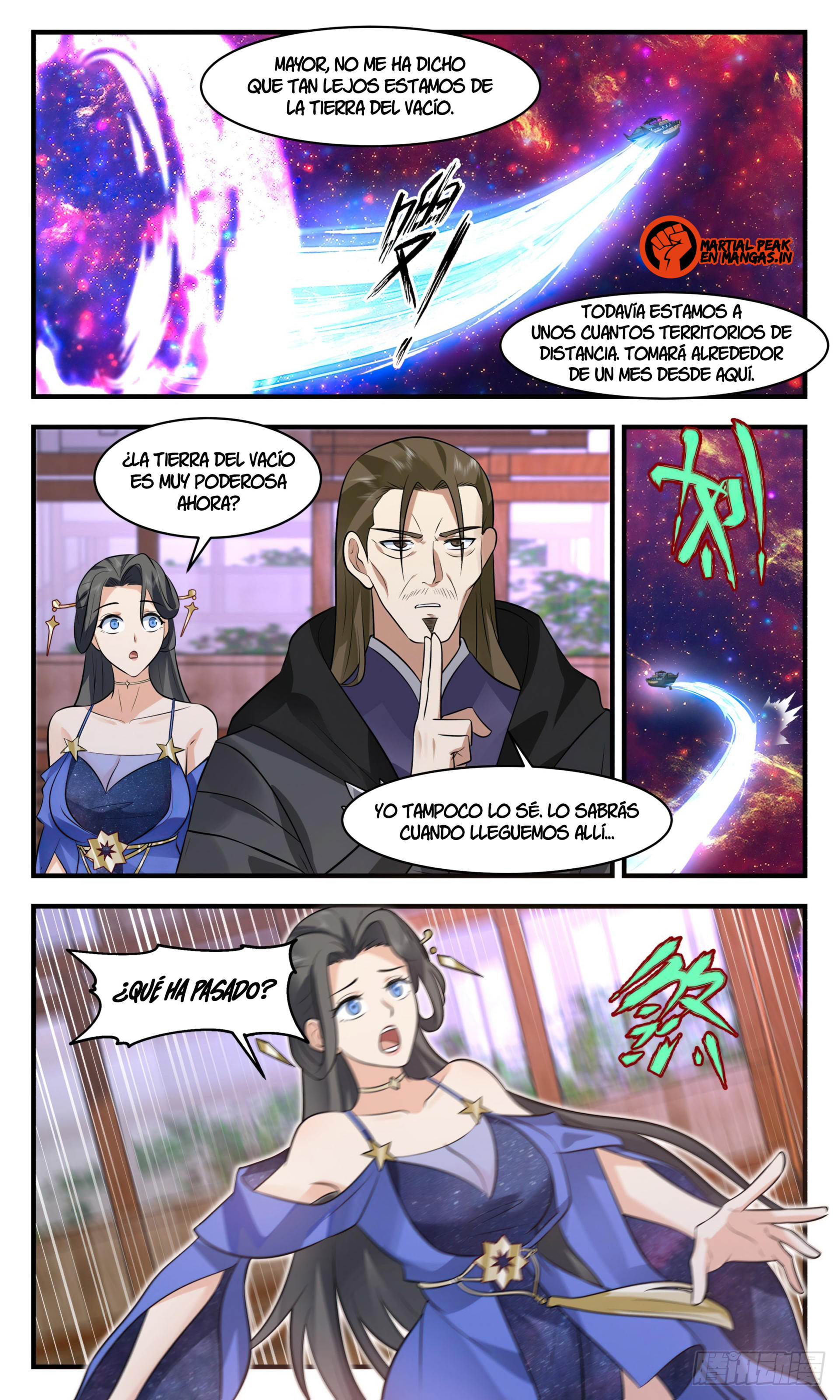 Martial Peak Capítulo 2866 - Página 7 en español