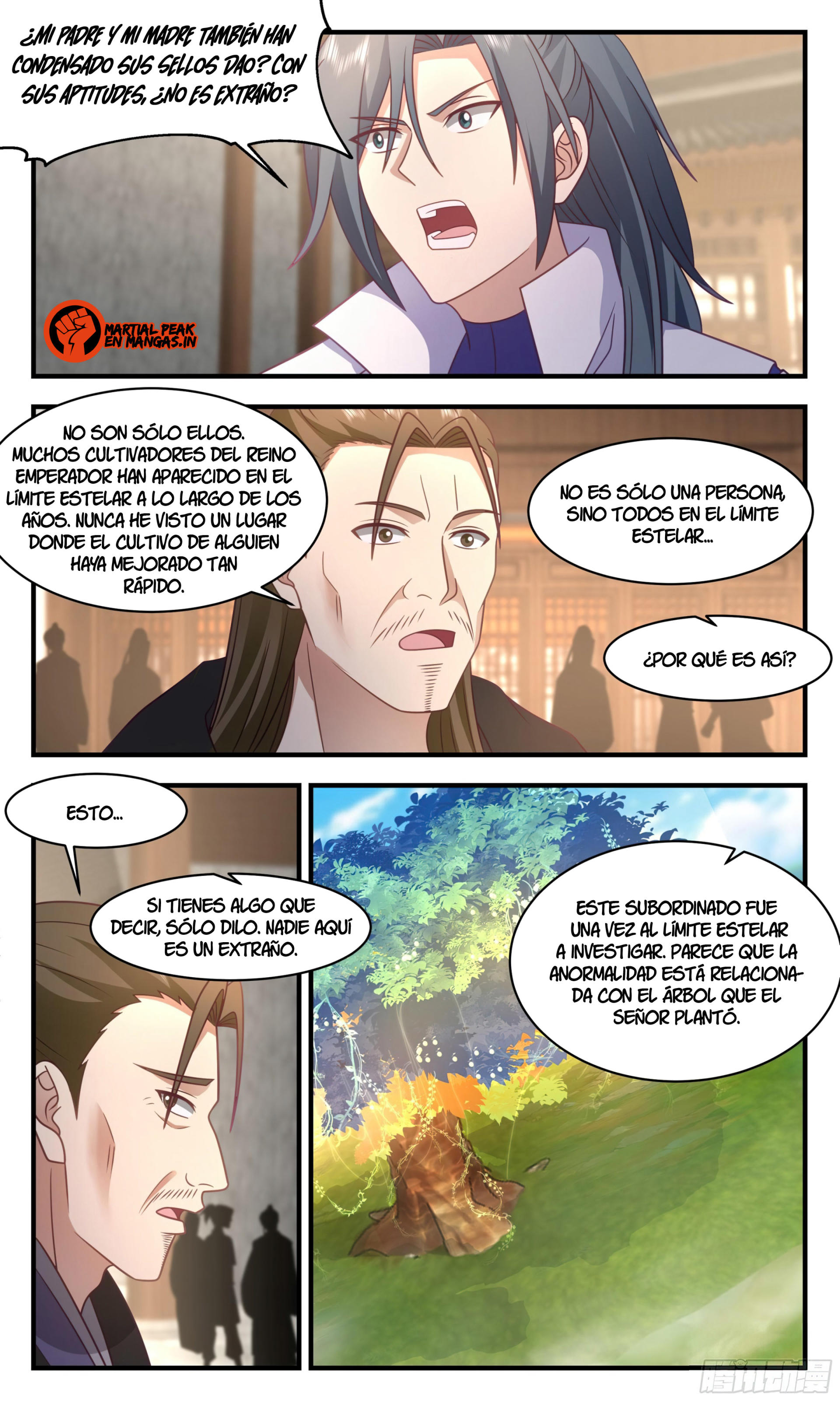 Martial Peak Capítulo 2868 - Página 3 en español