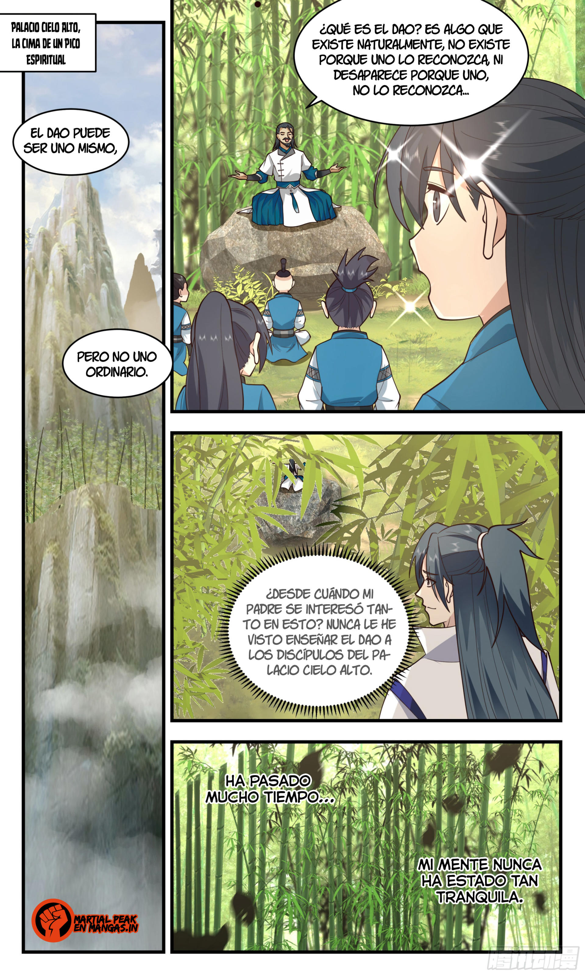 Martial Peak Capítulo 2869 - Página 10 en español