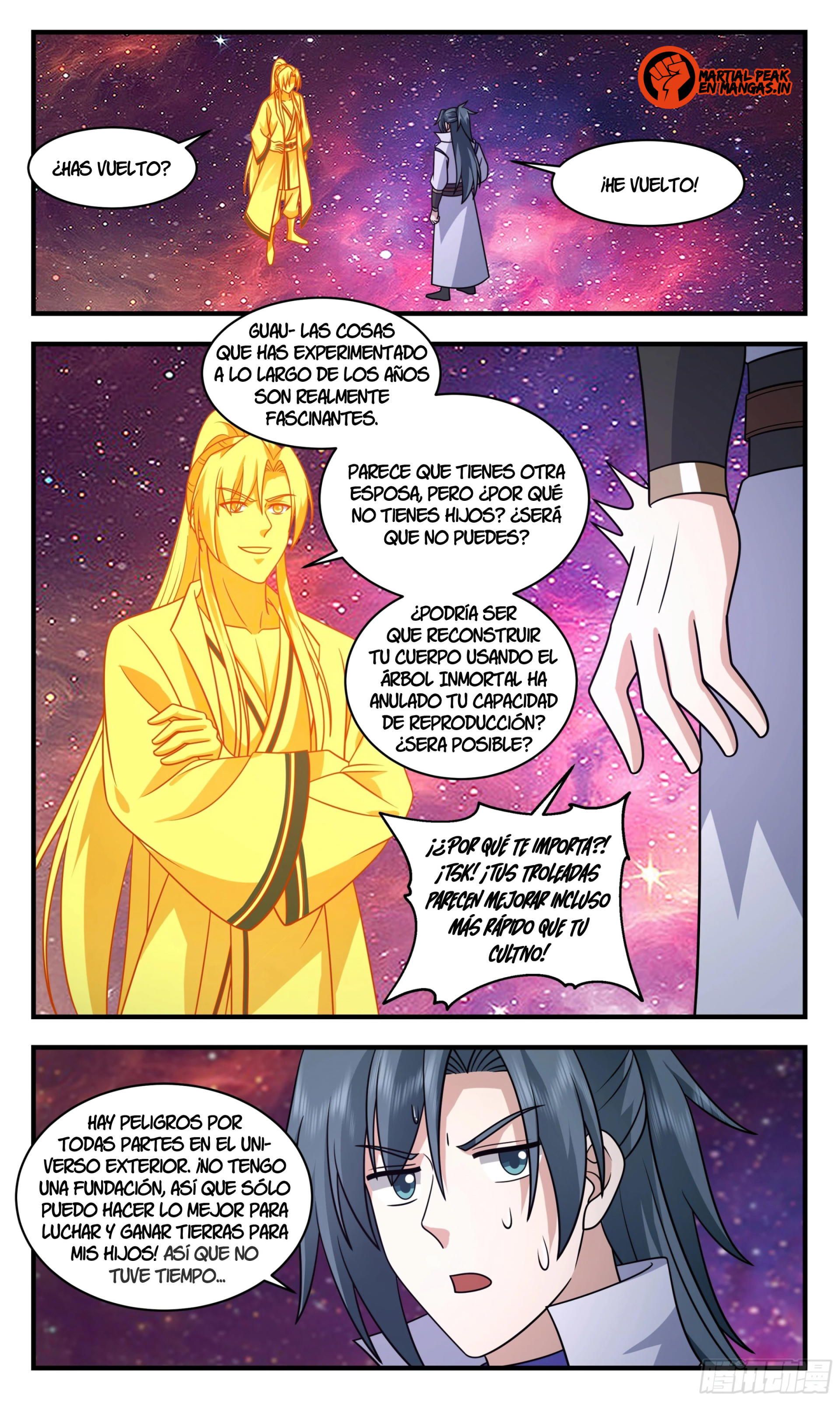 Martial Peak Capítulo 2869 - Página 4 en español