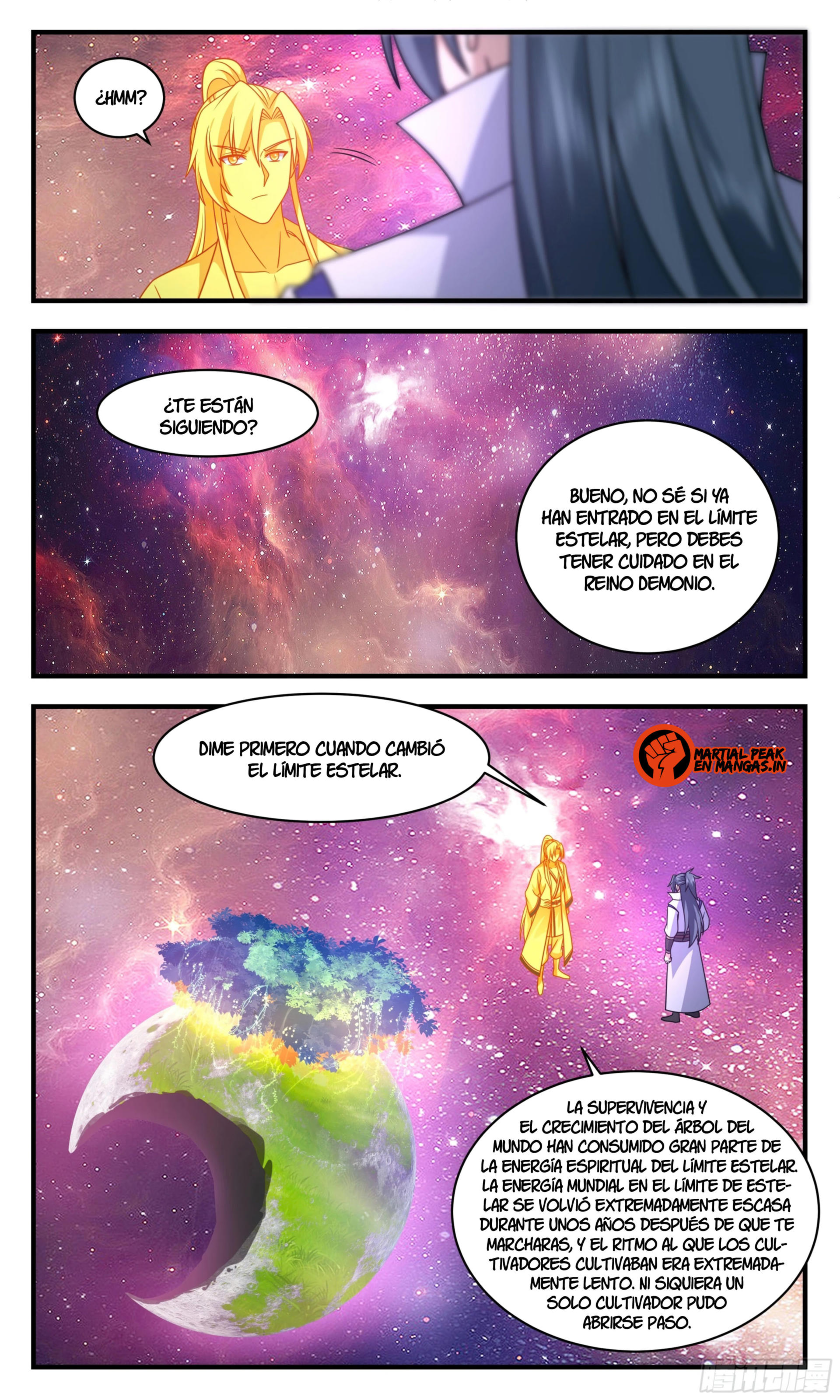 Martial Peak Capítulo 2869 - Página 5 en español