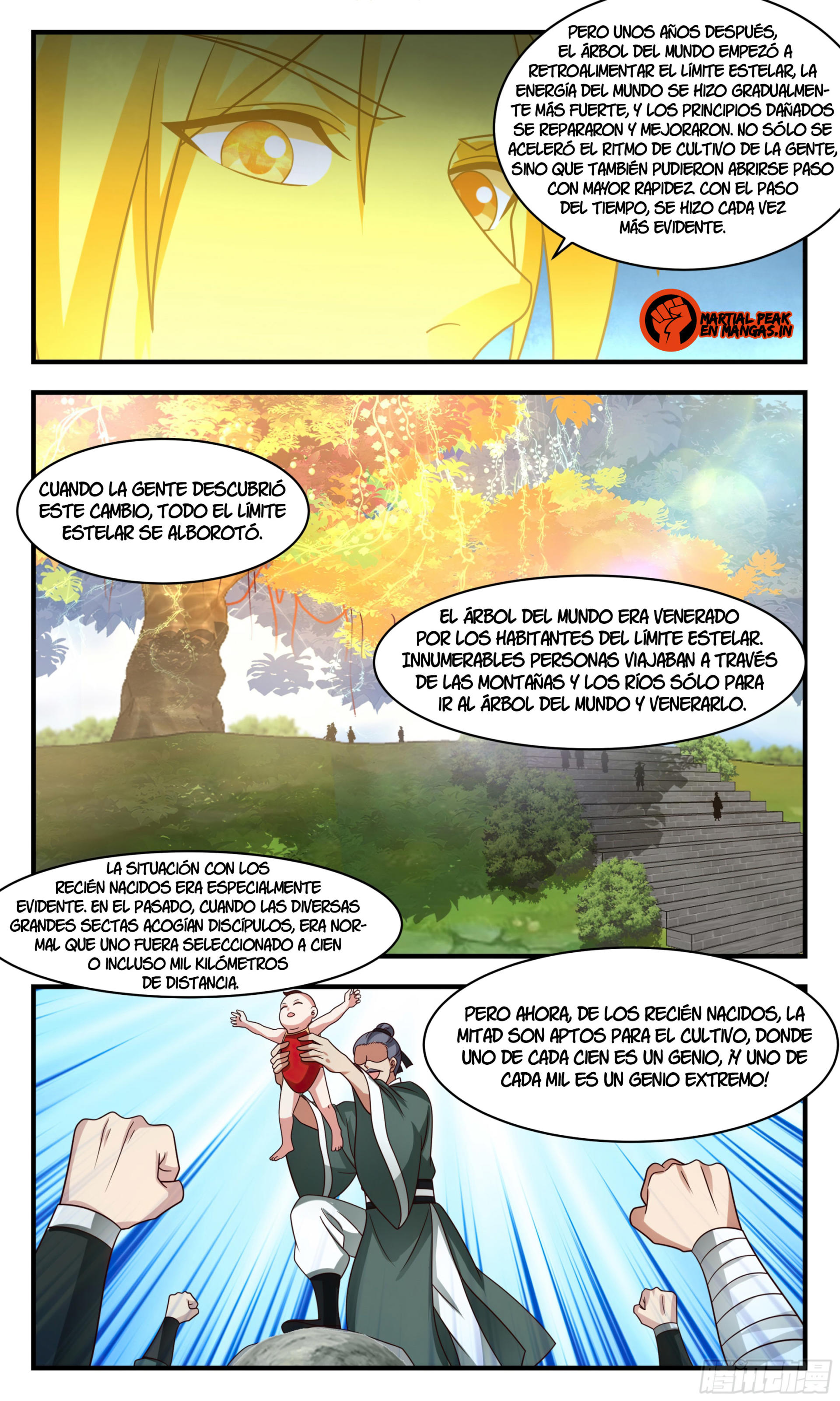 Martial Peak Capítulo 2869 - Página 6 en español