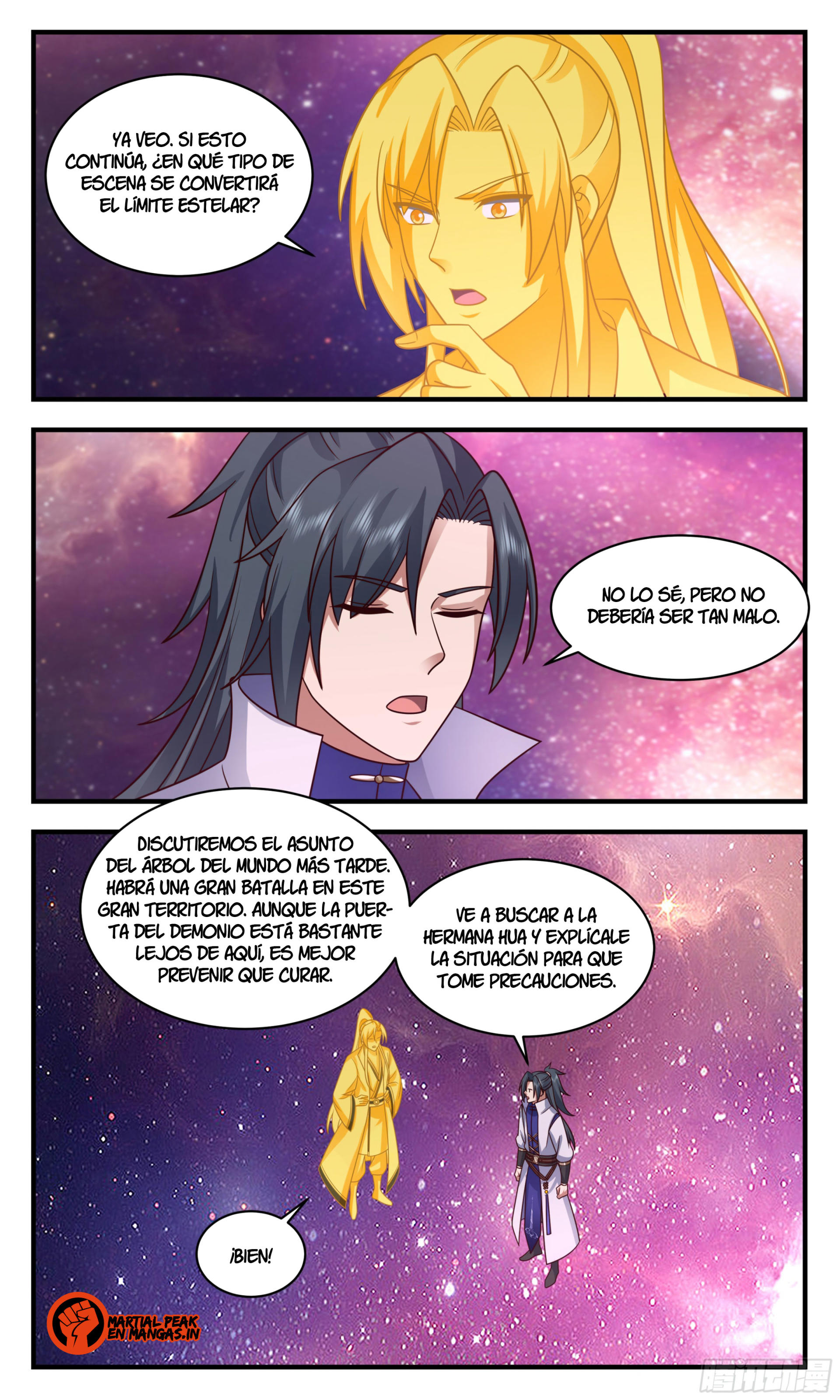 Martial Peak Capítulo 2869 - Página 9 en español