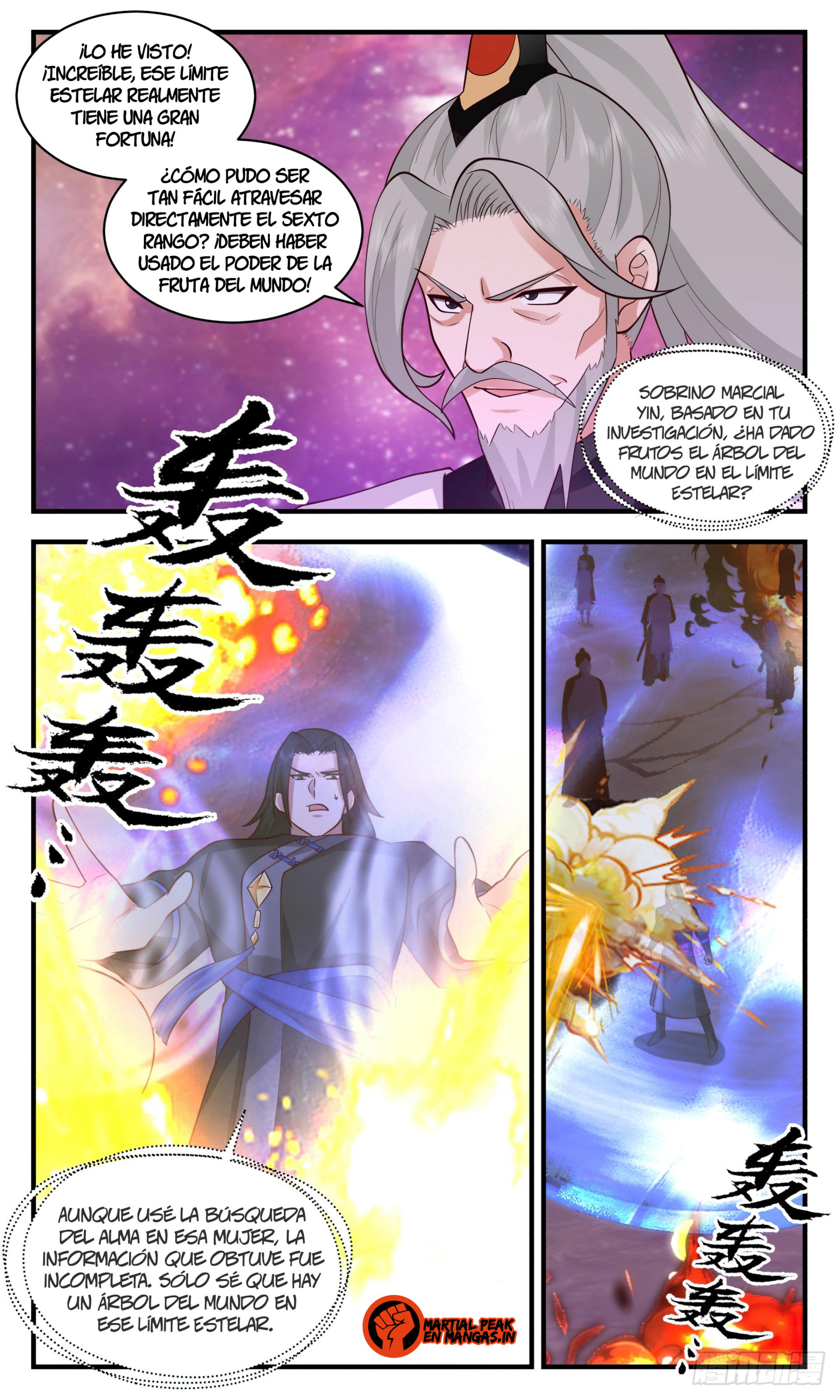 Martial Peak Capítulo 2871 - Página 8 en español