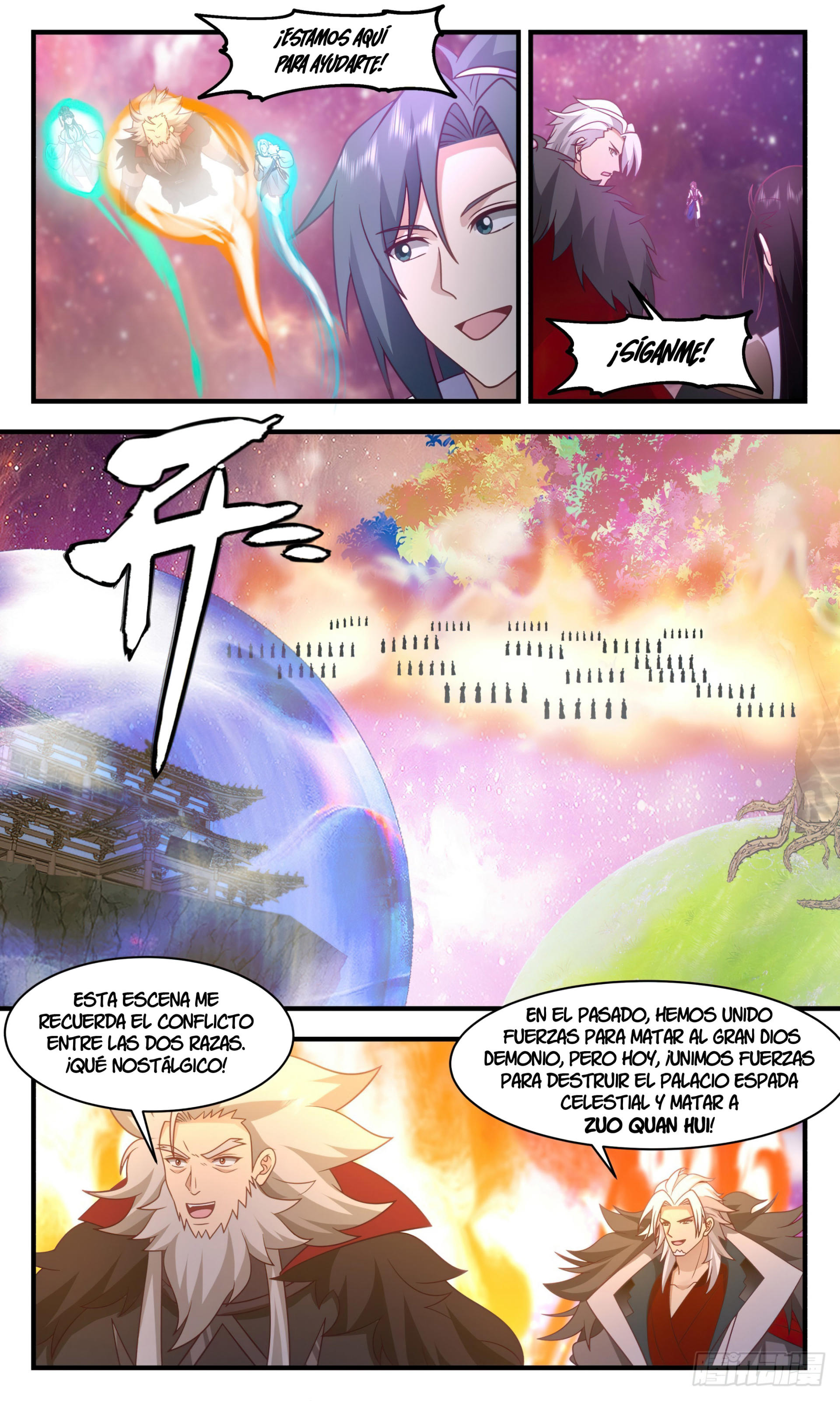 Martial Peak Capítulo 2872 - Página 8 en español
