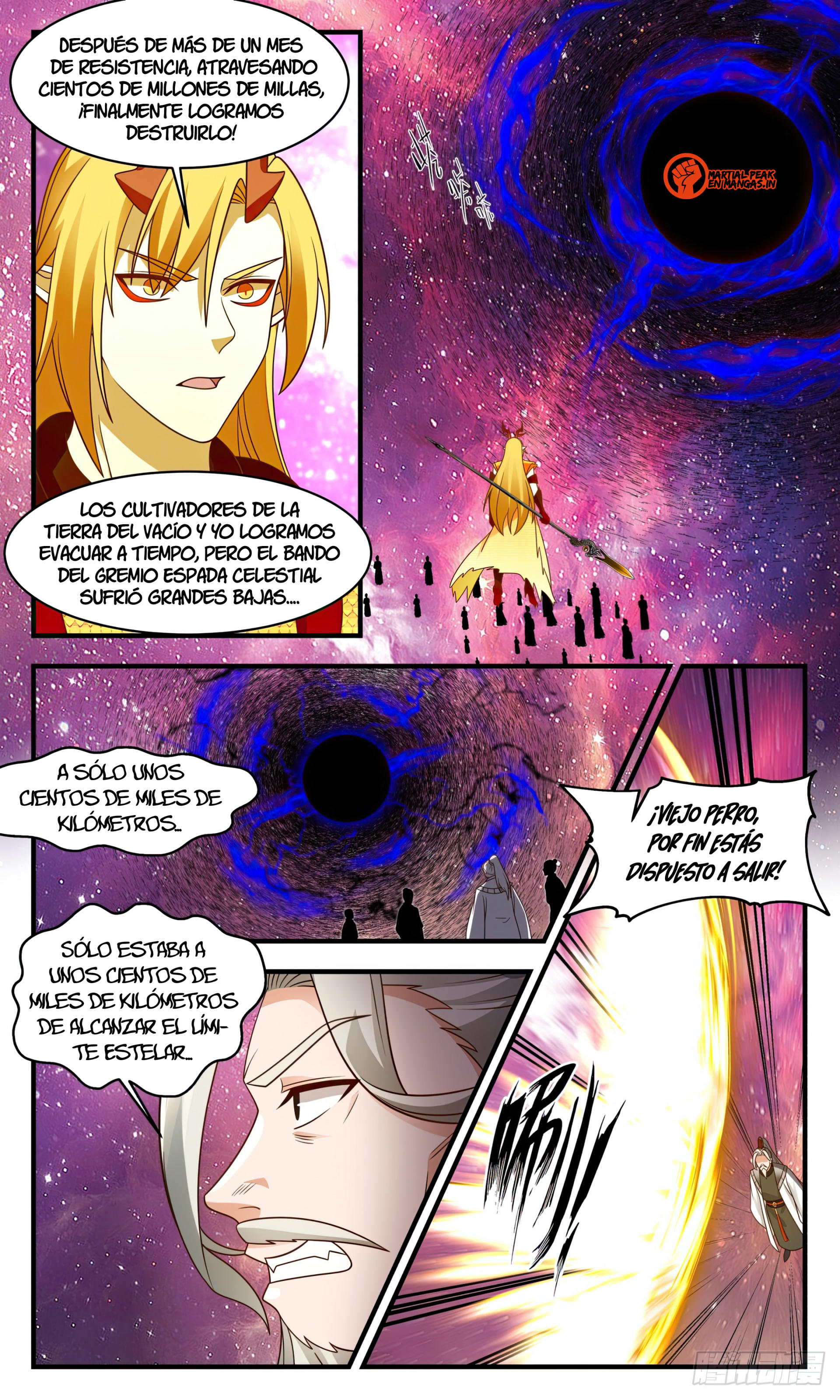 Martial Peak Capítulo 2873 - Página 11 en español