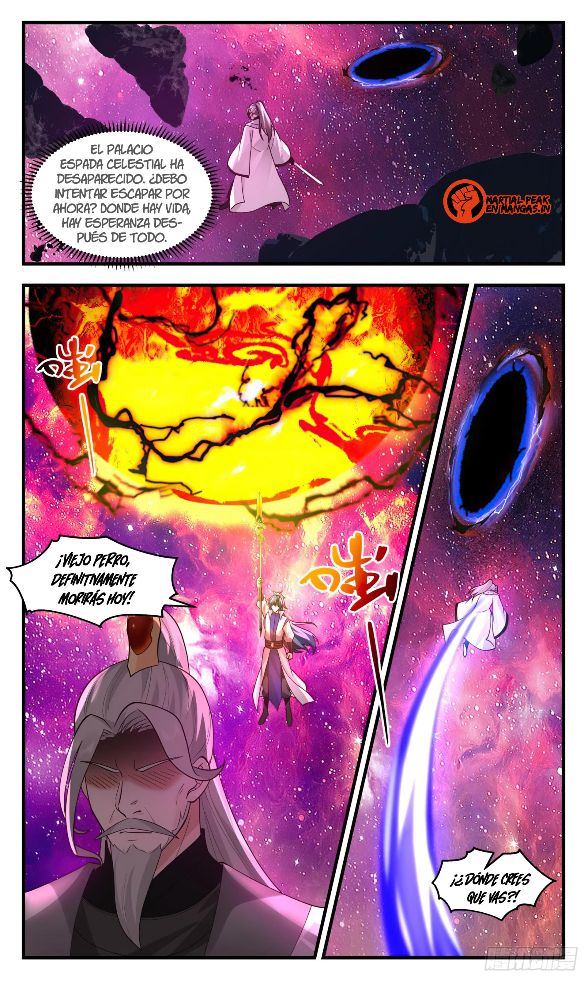 Martial Peak Capítulo 2874 - Página 6 en español