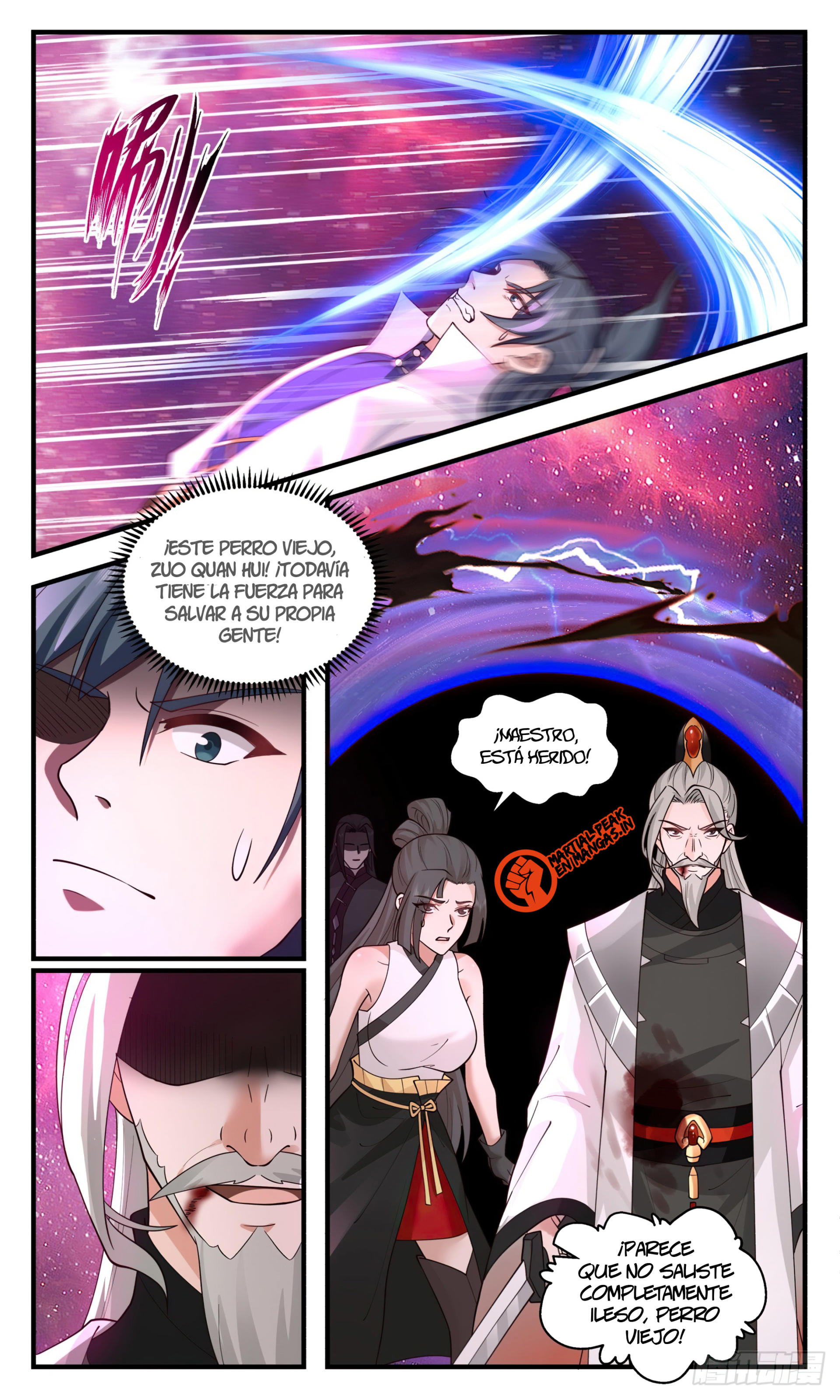 Martial Peak Capítulo 2874 - Página 8 en español
