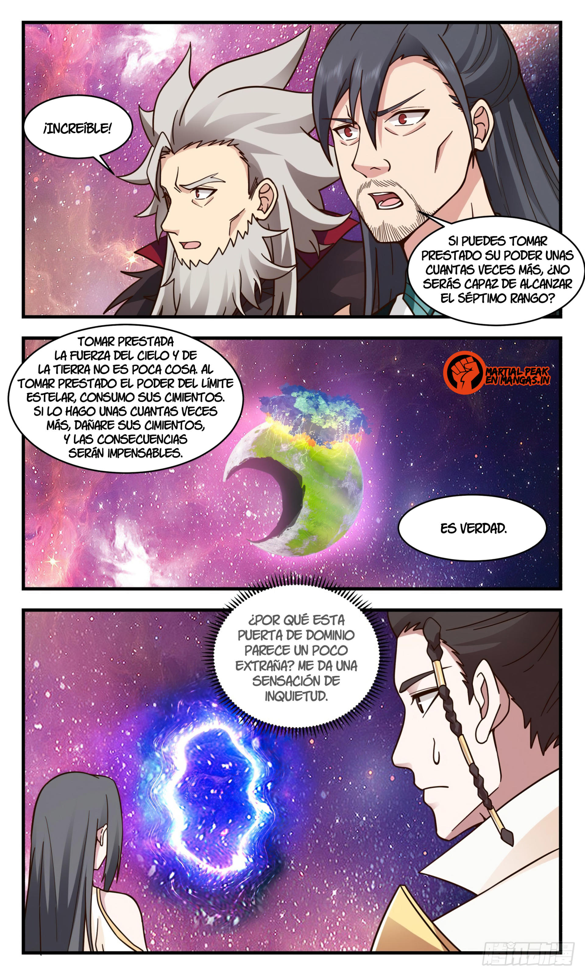 Martial Peak Capítulo 2875 - Página 8 en español
