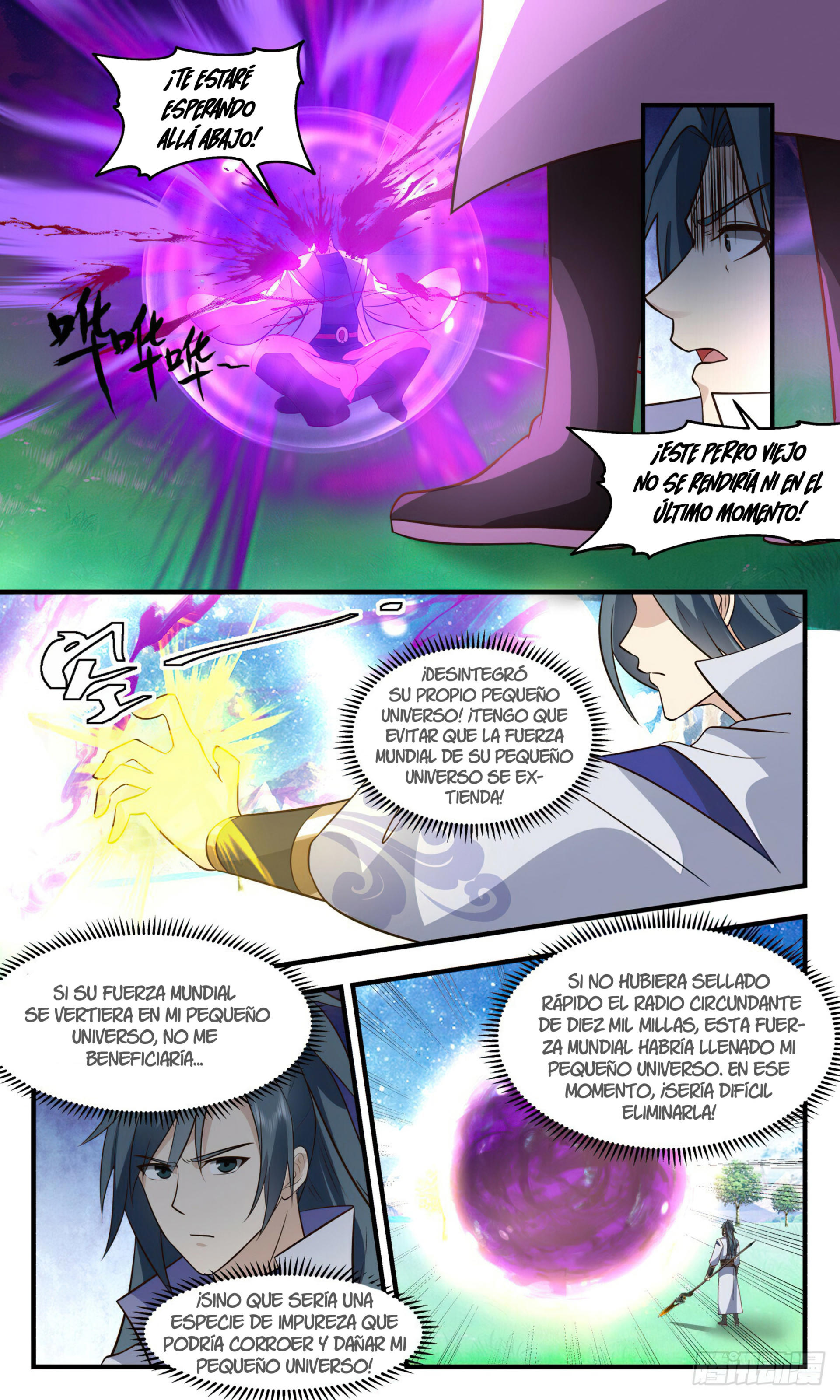 Martial Peak Capítulo 2880 - Página 4 en español