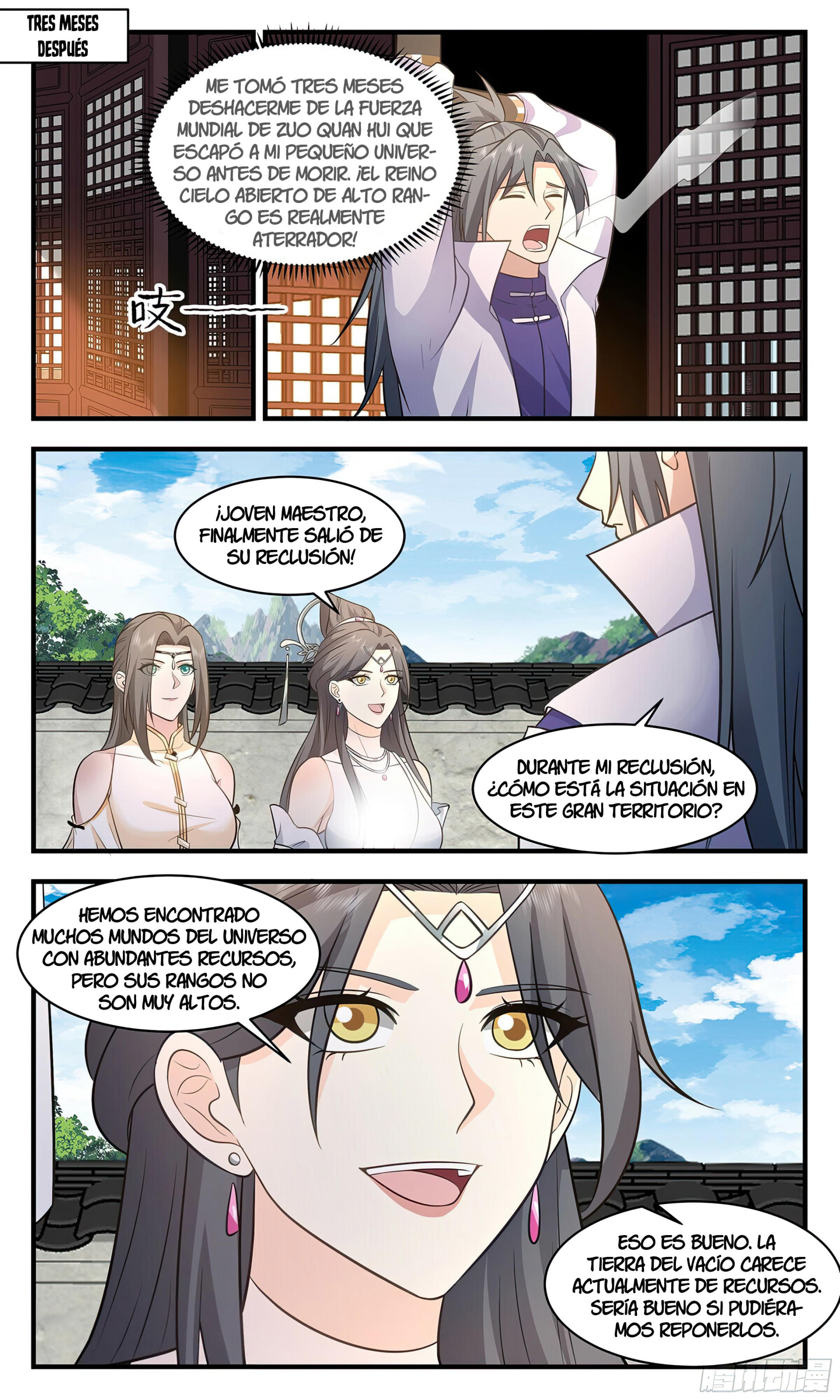 Martial Peak Capítulo 2881 - Página 10 en español