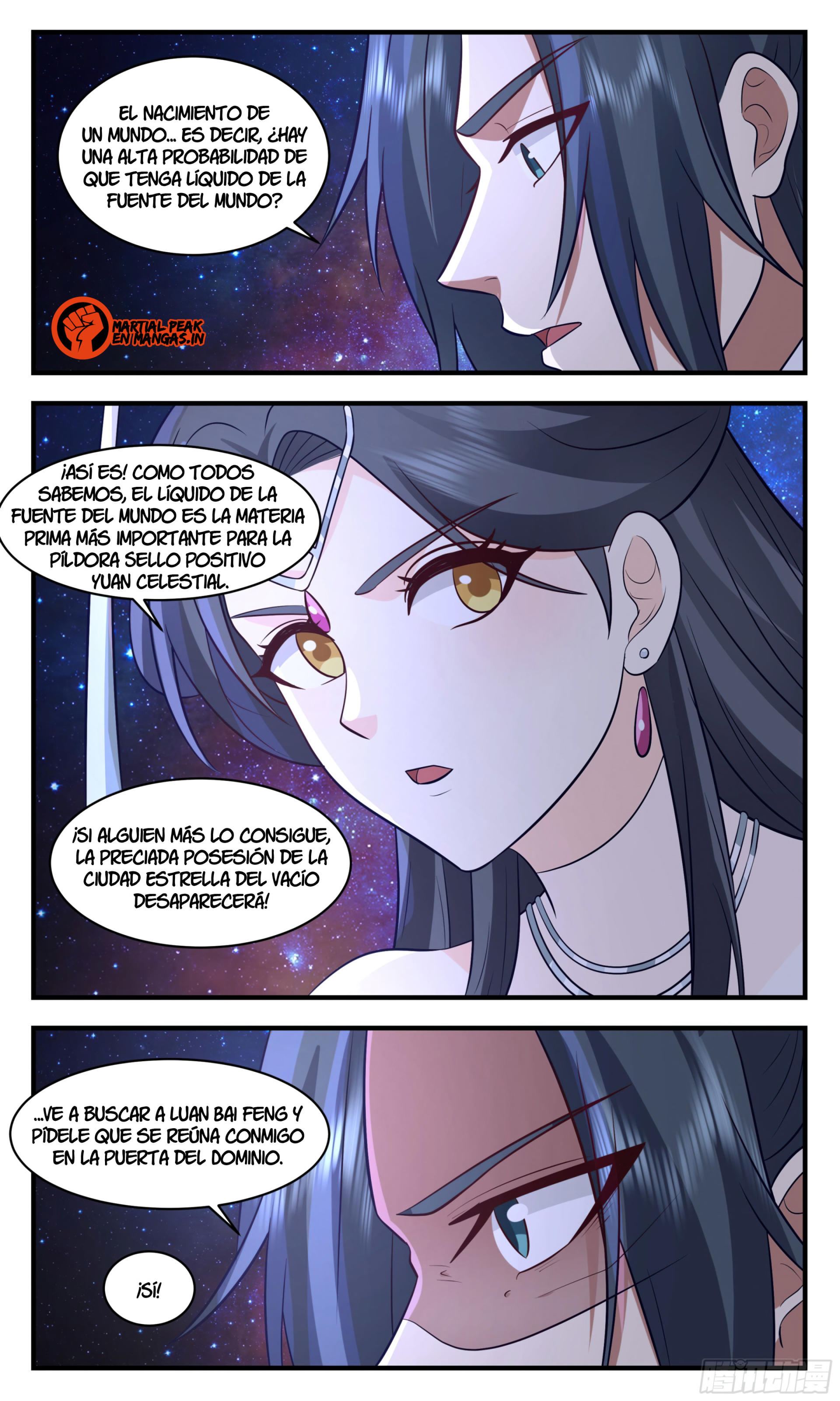 Martial Peak Capítulo 2882 - Página 3 en español