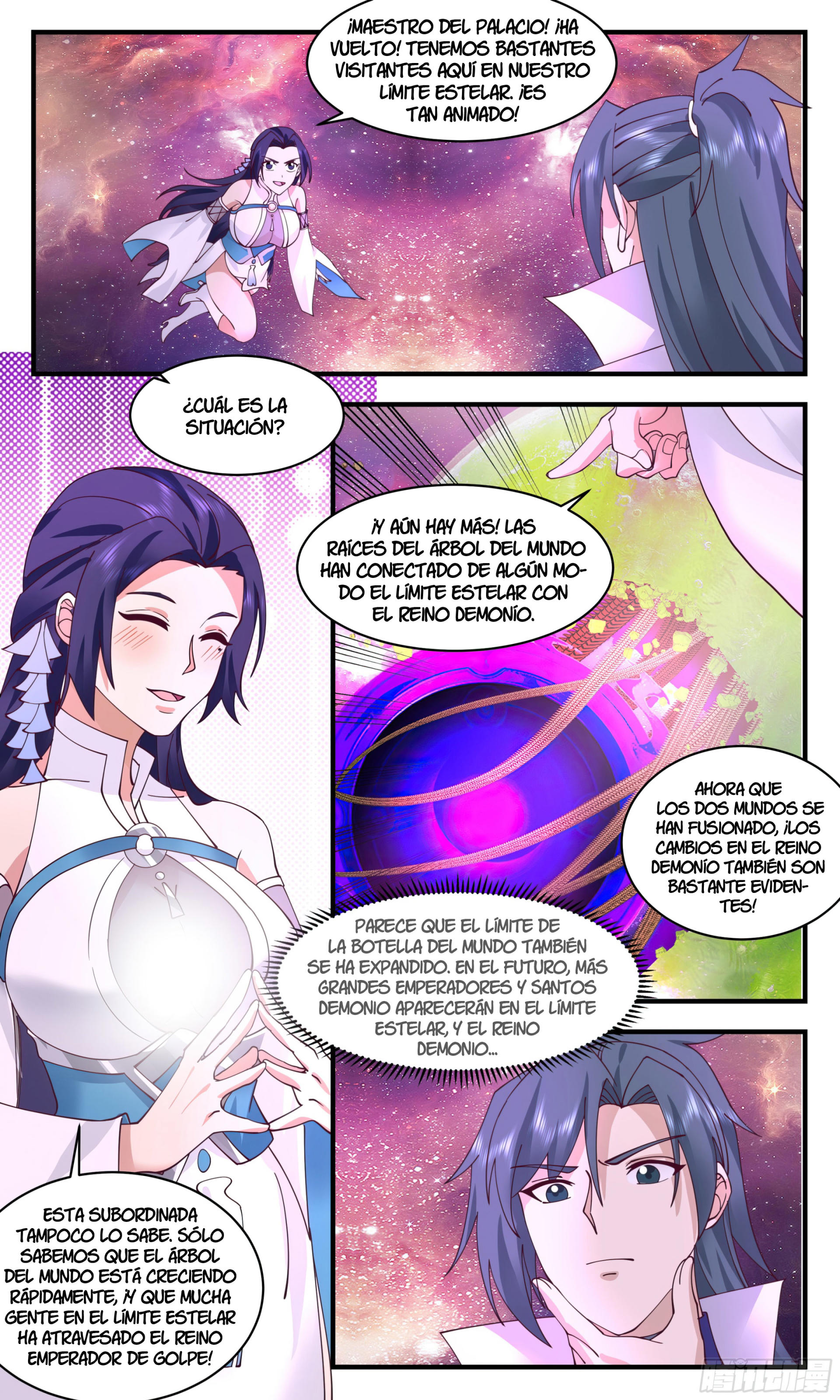 Martial Peak Capítulo 2882 - Página 9 en español