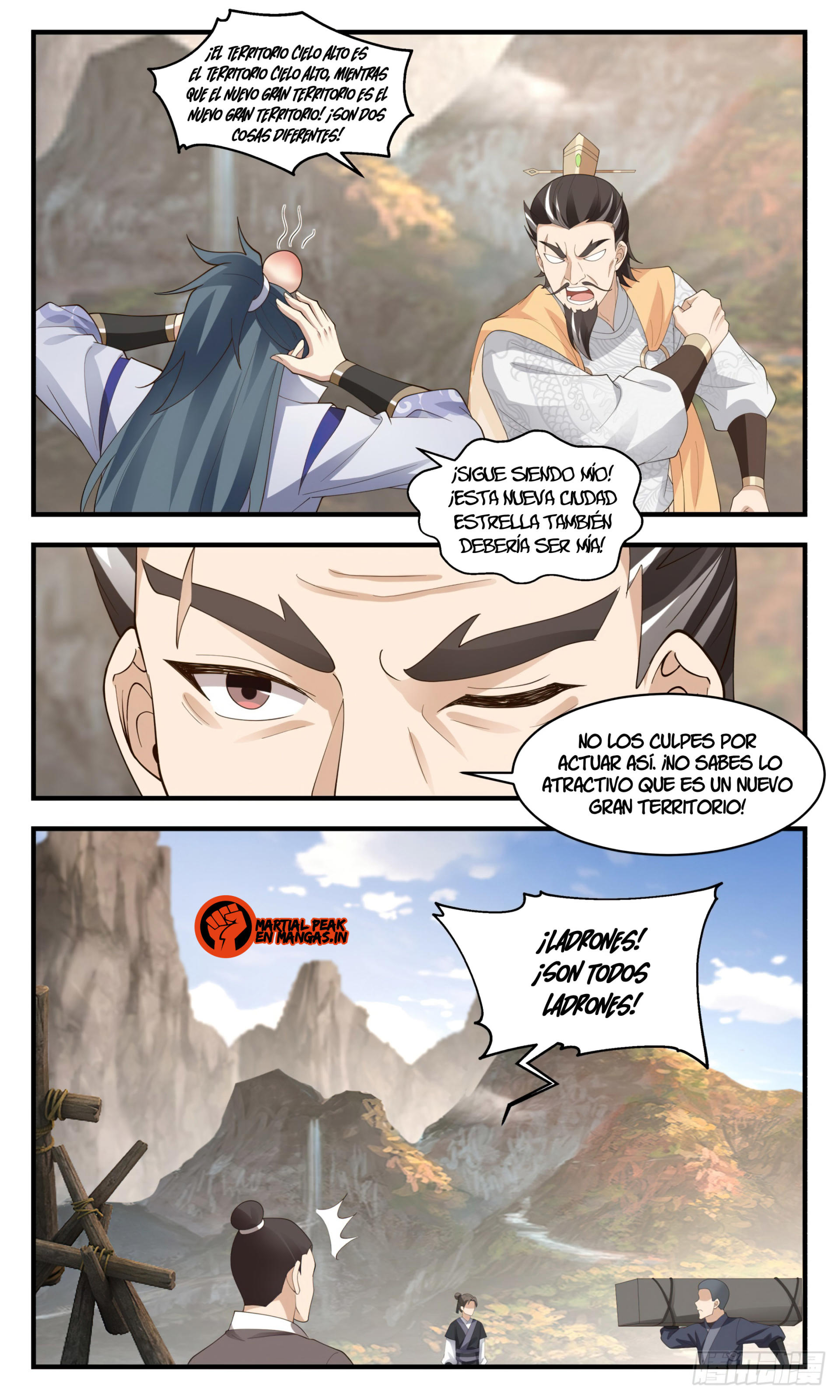 Martial Peak Capítulo 2886 - Página 11 en español