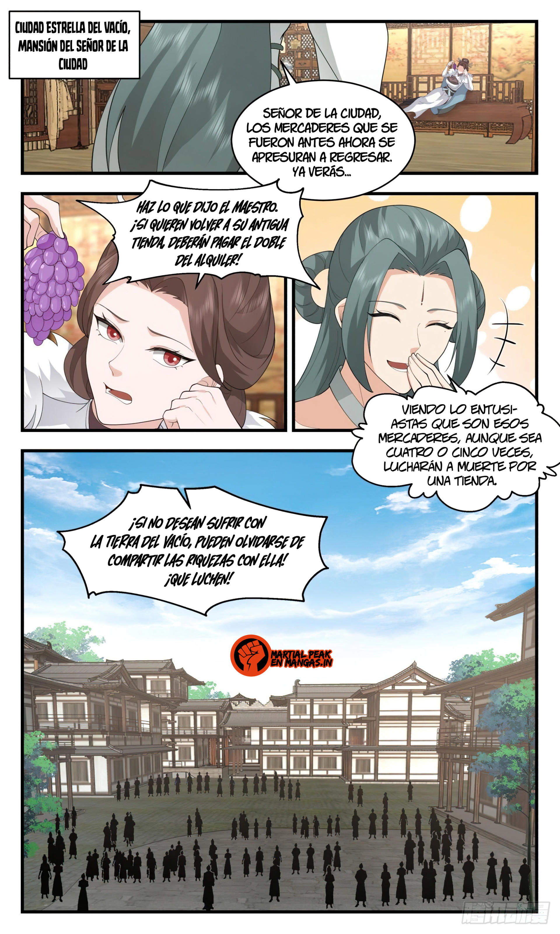 Martial Peak Capítulo 2886 - Página 8 en español