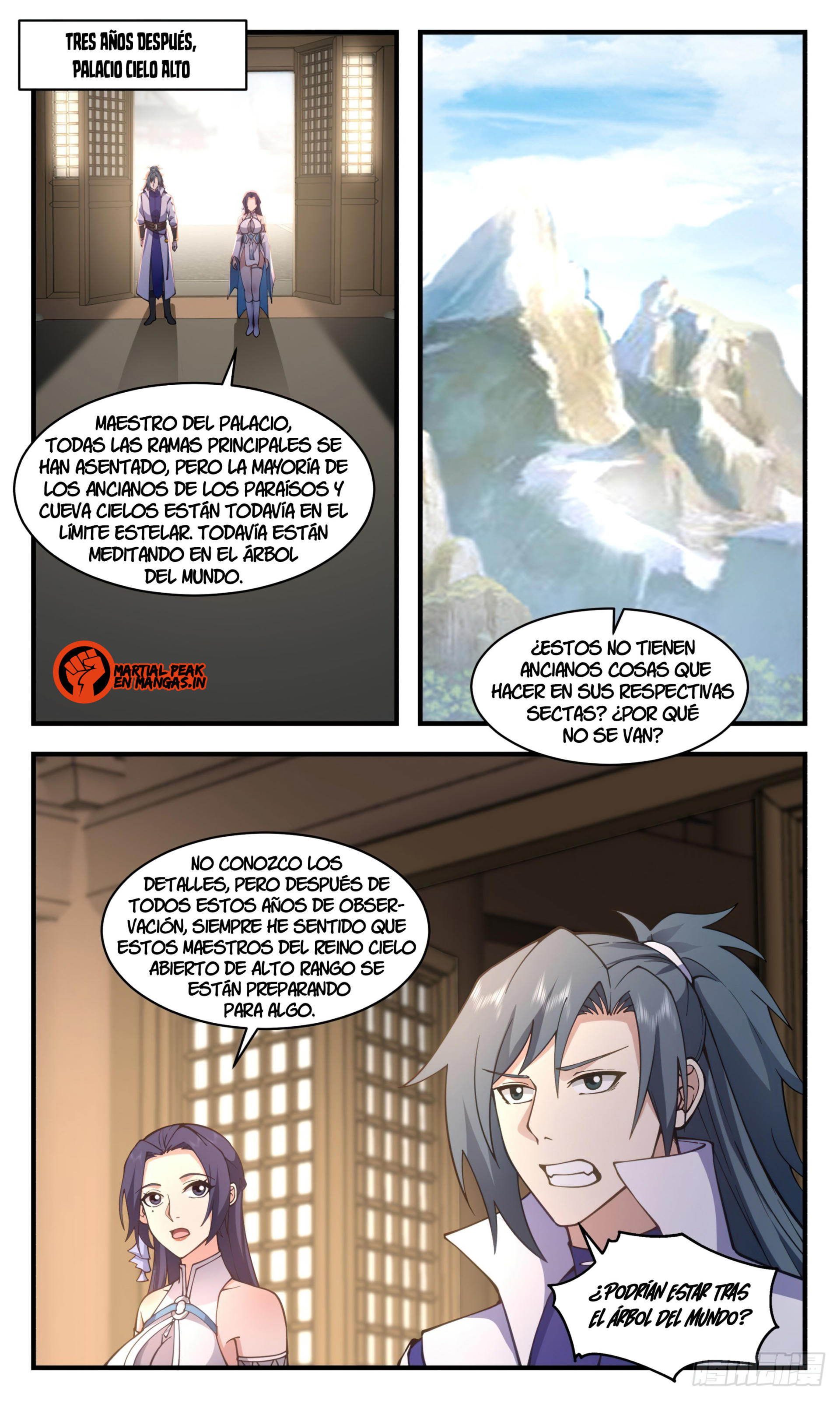 Martial Peak Capítulo 2888 - Página 5 en español